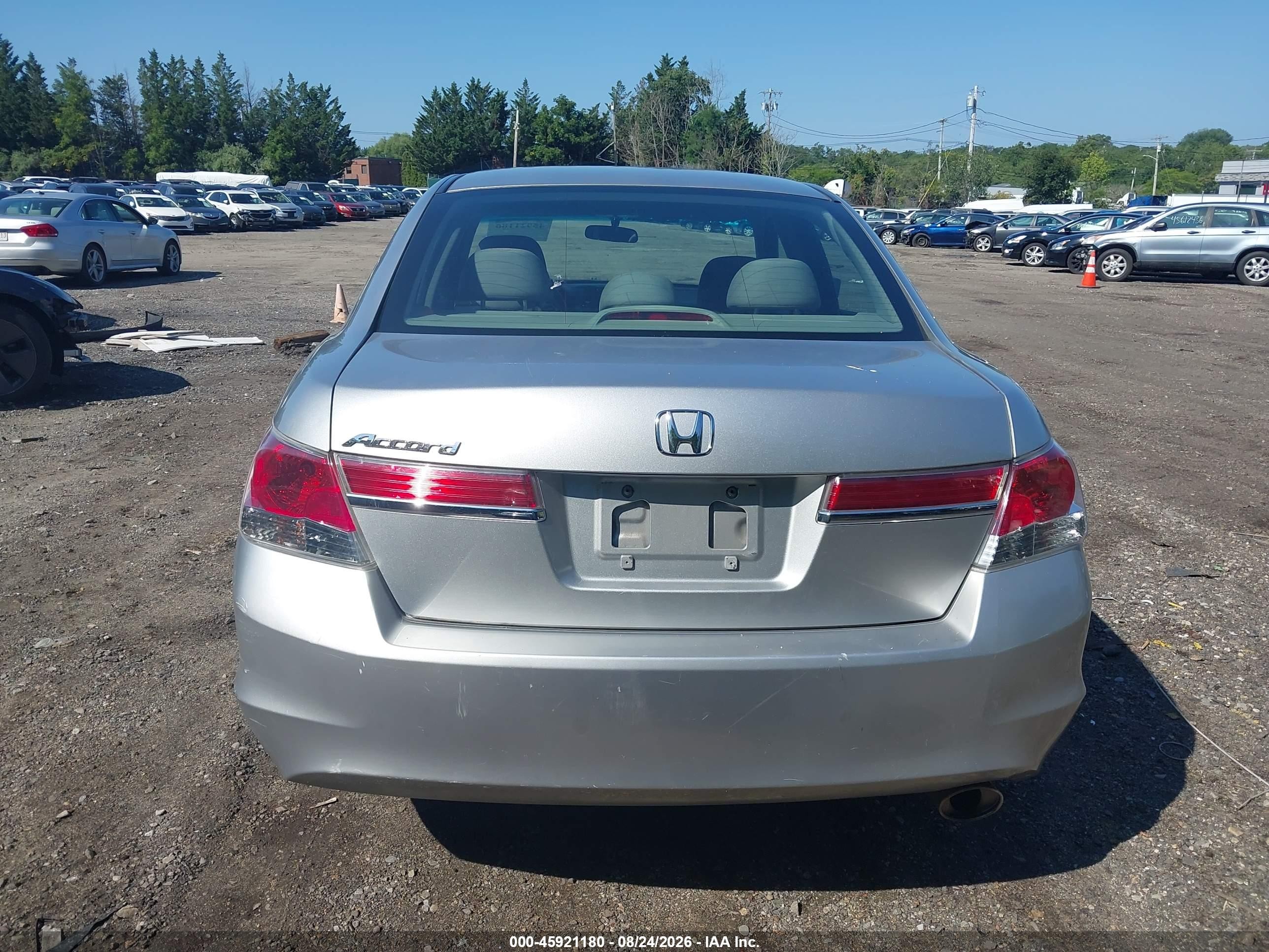 2012 Honda Accord Sdn Lx Silver vin: 1HGCP2F34CA194019