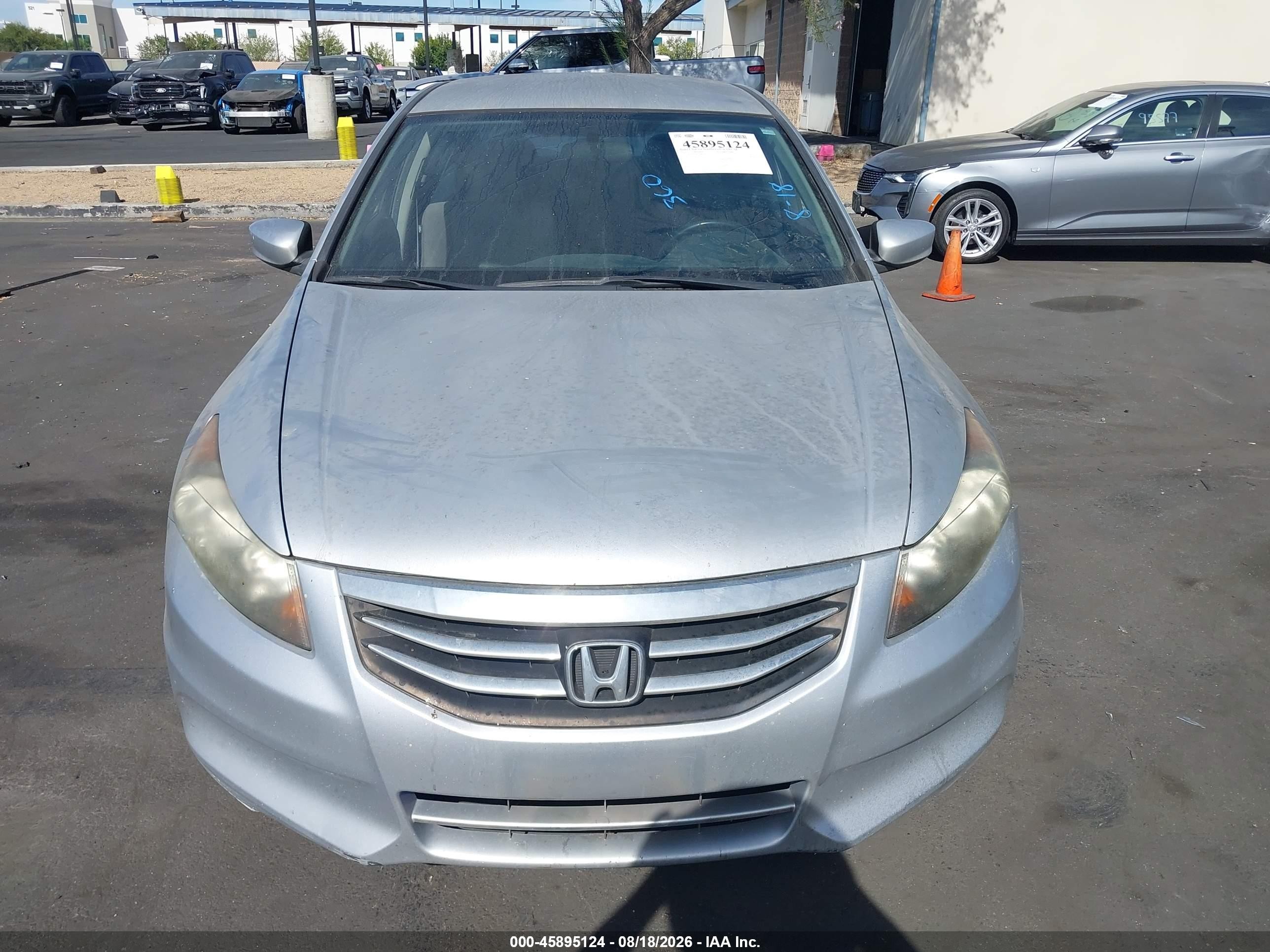2012 Honda Accord Sdn Lx Silver vin: 1HGCP2F34CA208114