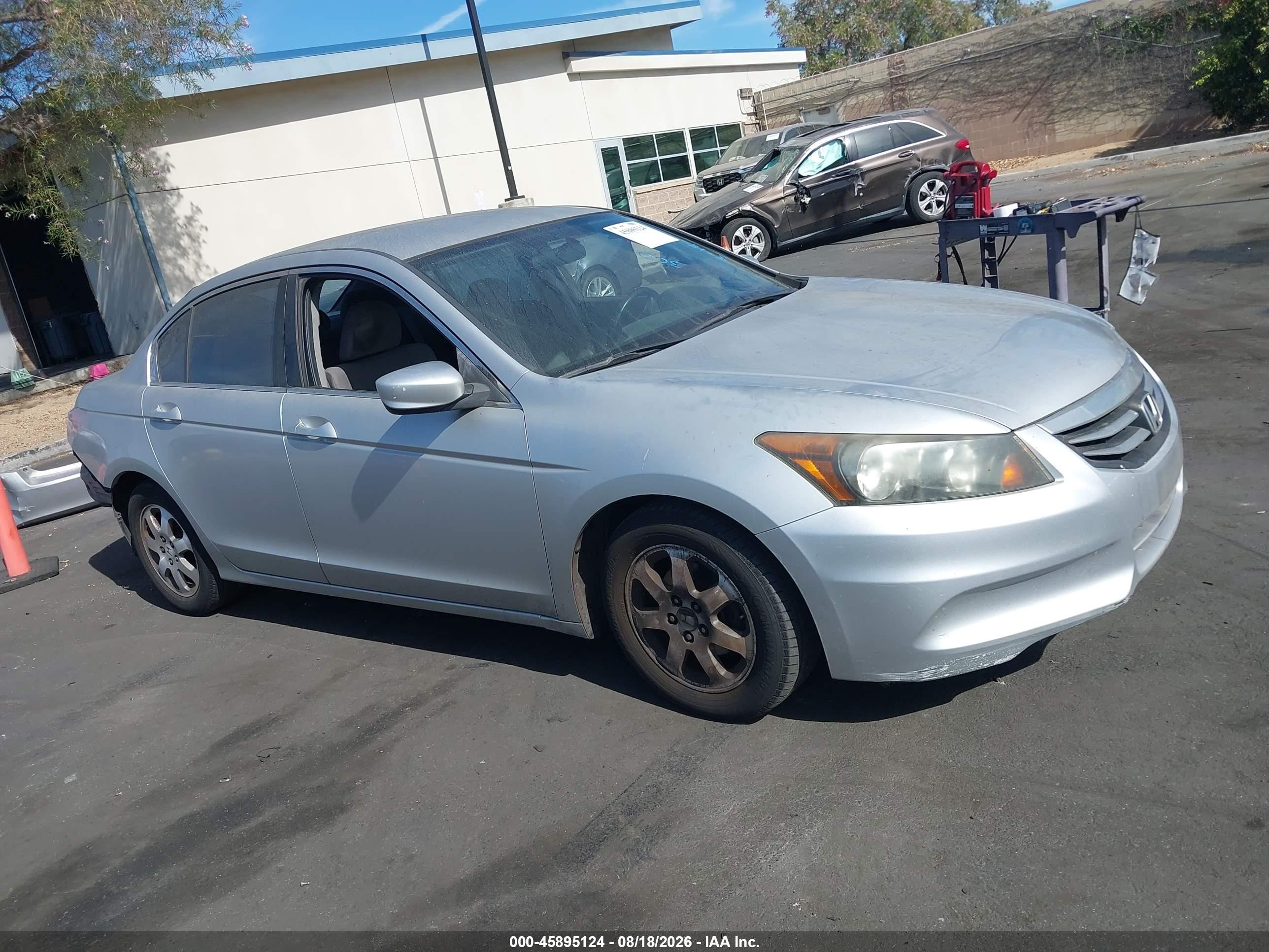 2012 Honda Accord Sdn Lx Silver vin: 1HGCP2F34CA208114