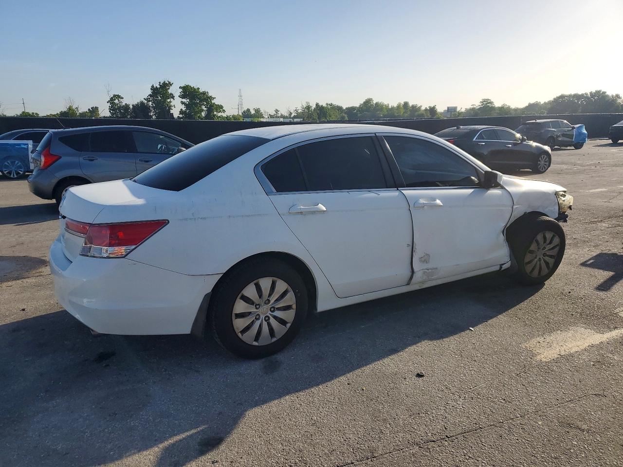 2012 Honda Accord Lx Белый vin: 1HGCP2F34CA211093