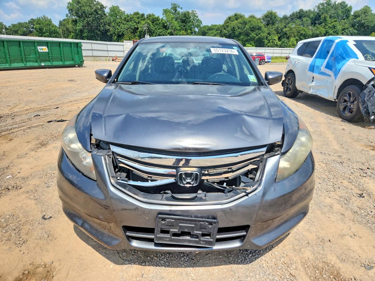 2012 Honda Accord Lx Gray vin: 1HGCP2F34CA217654