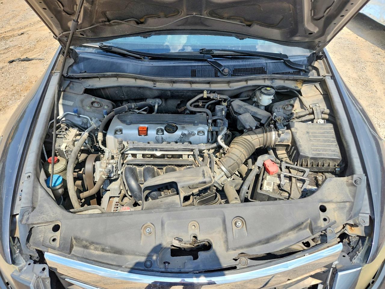 2012 Honda Accord Lx Gray vin: 1HGCP2F34CA217654