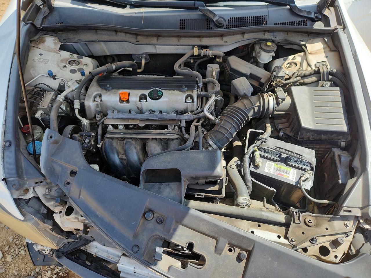 2010 Honda Accord Lx White vin: 1HGCP2F35AA013863