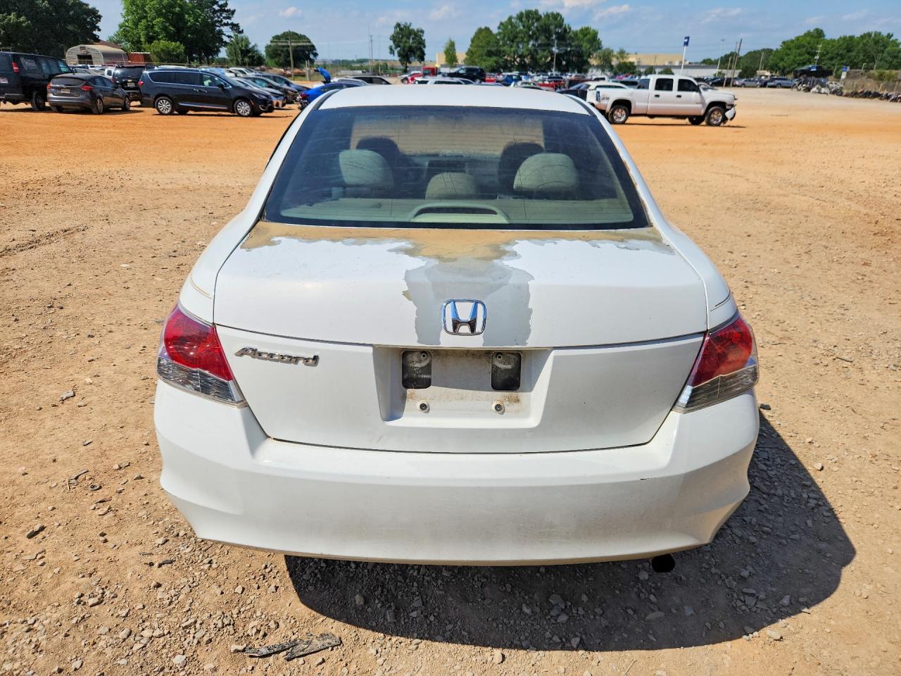 2010 Honda Accord Lx White vin: 1HGCP2F35AA013863