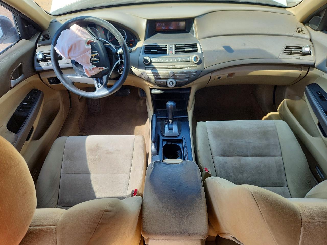 2010 Honda Accord Lx White vin: 1HGCP2F35AA013863