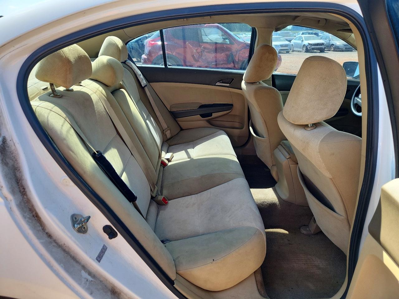 2010 Honda Accord Lx White vin: 1HGCP2F35AA013863