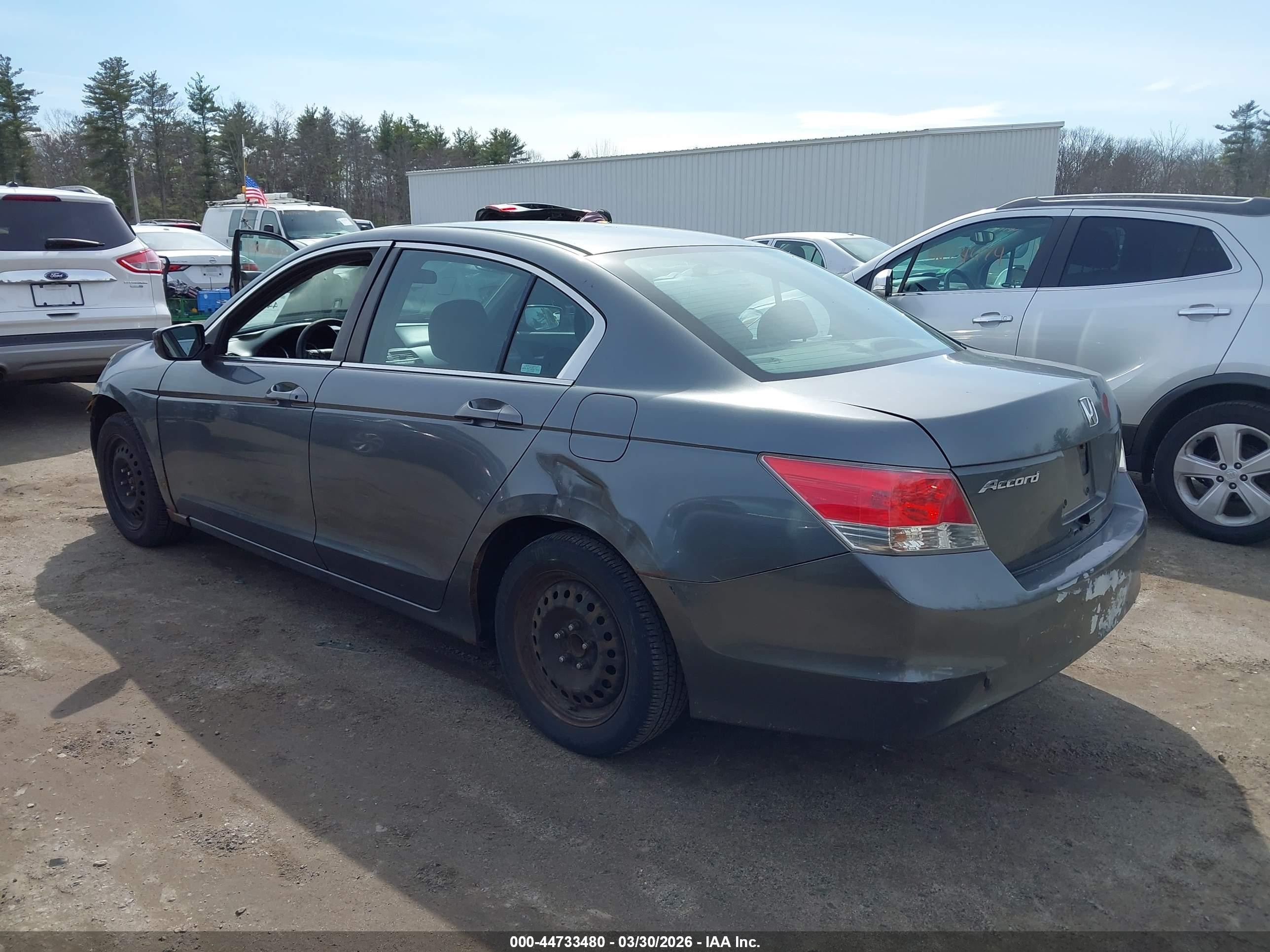 2010 Honda Accord 2.4 Lx Gray vin: 1HGCP2F35AA033370