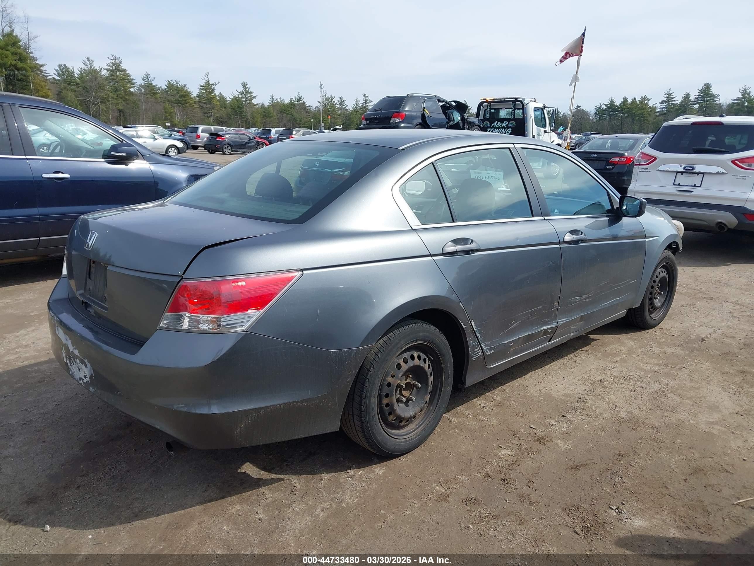 2010 Honda Accord 2.4 Lx Gray vin: 1HGCP2F35AA033370