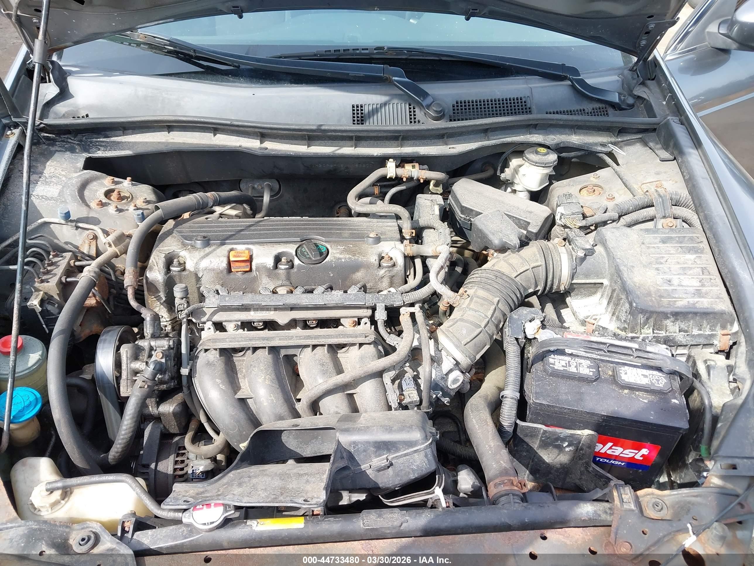 2010 Honda Accord 2.4 Lx Gray vin: 1HGCP2F35AA033370