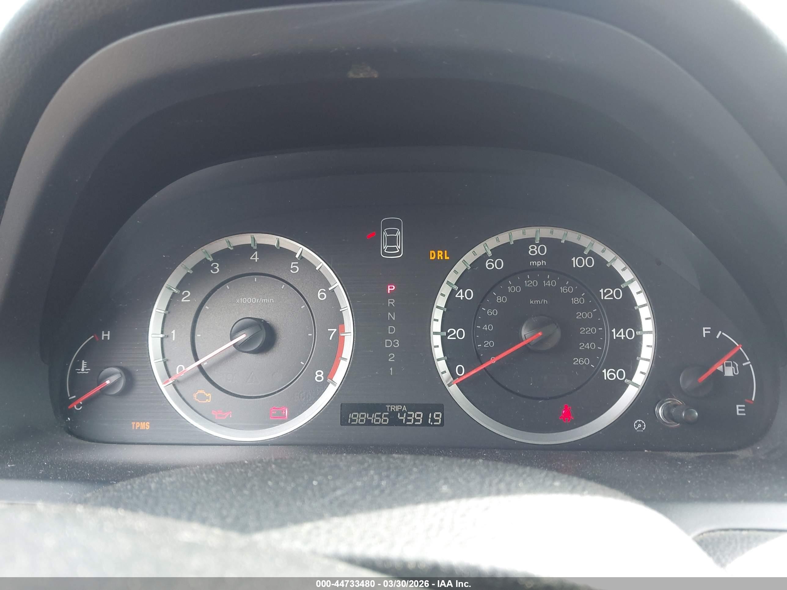 2010 Honda Accord 2.4 Lx Gray vin: 1HGCP2F35AA033370