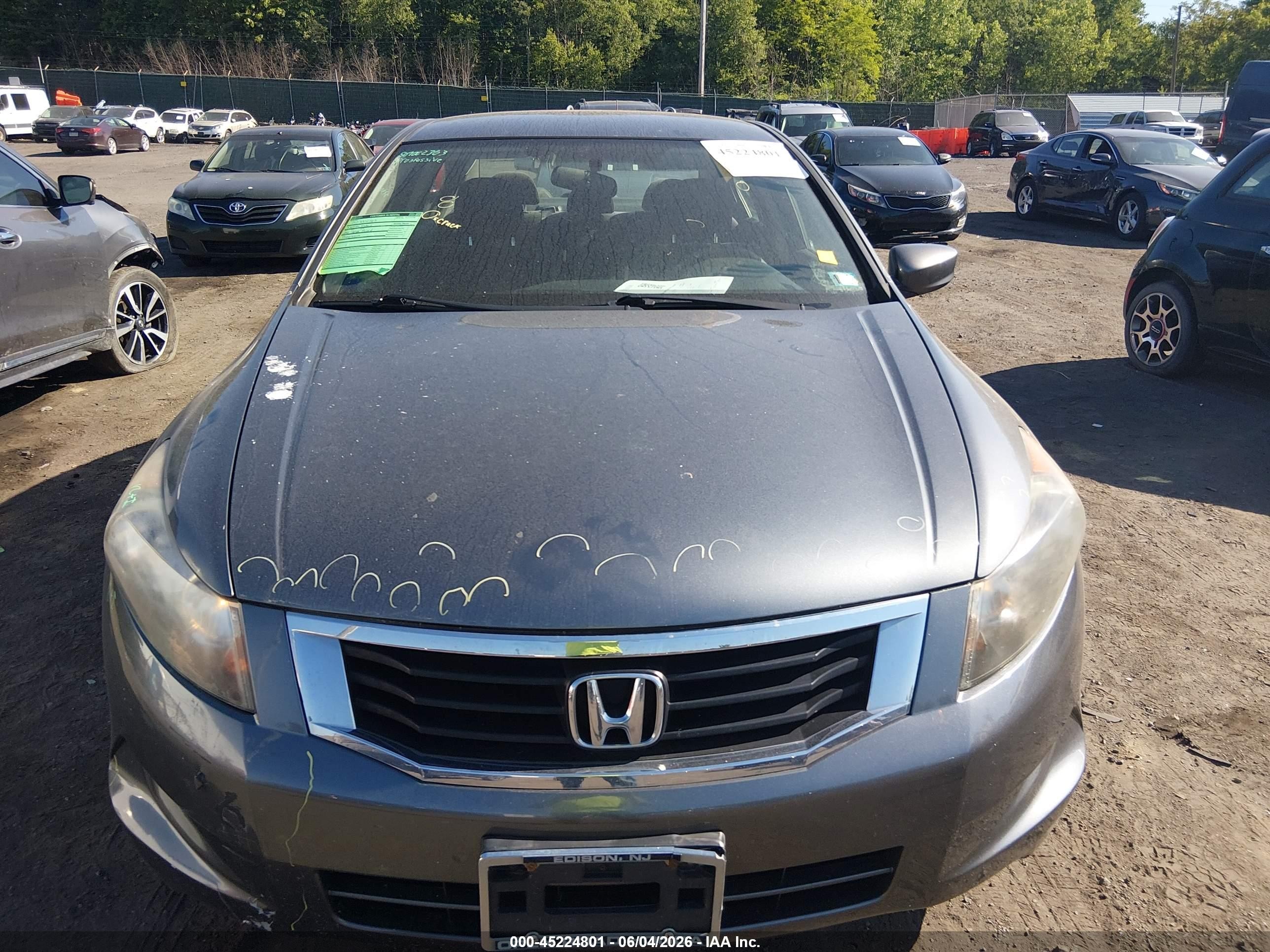 2010 Honda Accord 2.4 Lx Gray vin: 1HGCP2F35AA049293
