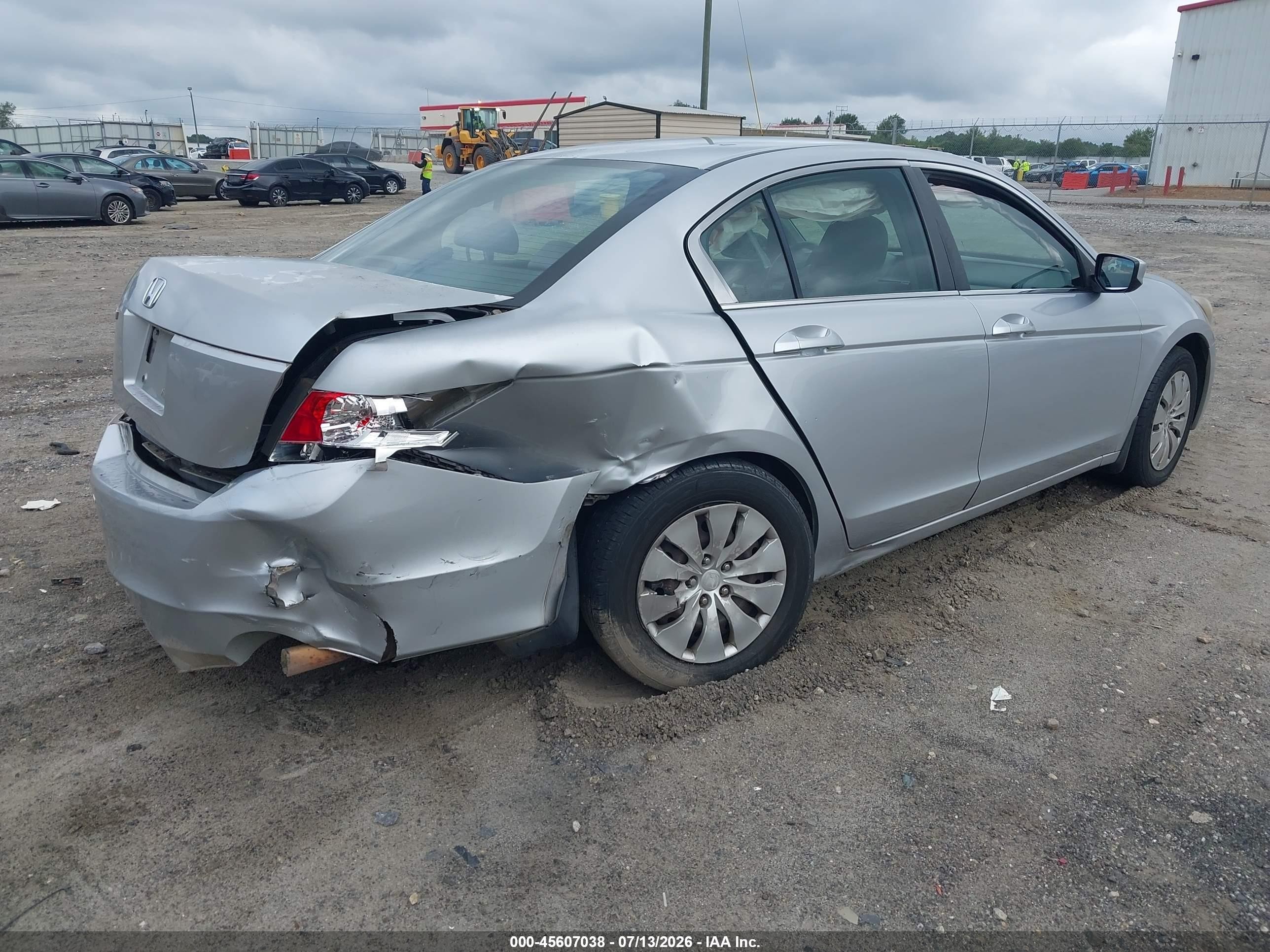 2010 Honda Accord 2.4 Lx Silver vin: 1HGCP2F35AA060553
