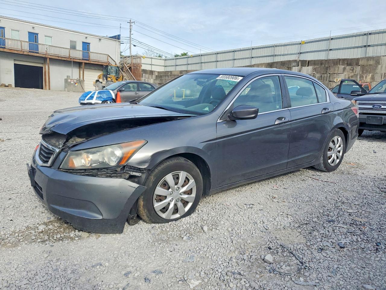 2010 Honda Accord Lx Gray vin: 1HGCP2F35AA065901