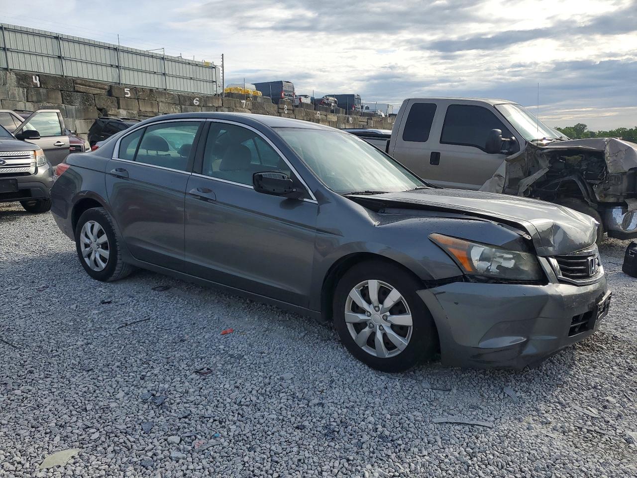 2010 Honda Accord Lx Gray vin: 1HGCP2F35AA065901