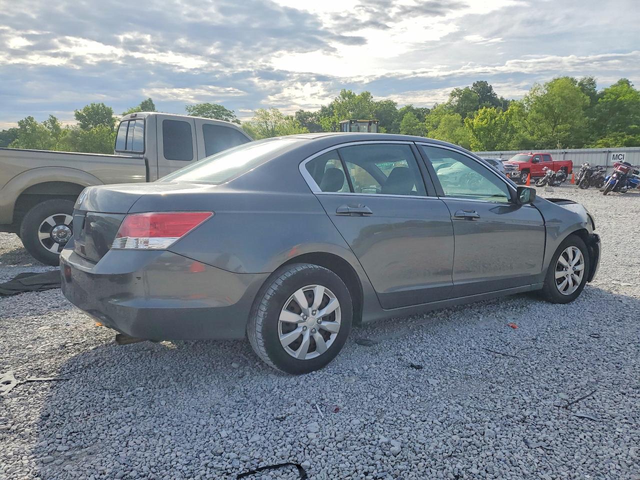 2010 Honda Accord Lx Gray vin: 1HGCP2F35AA065901