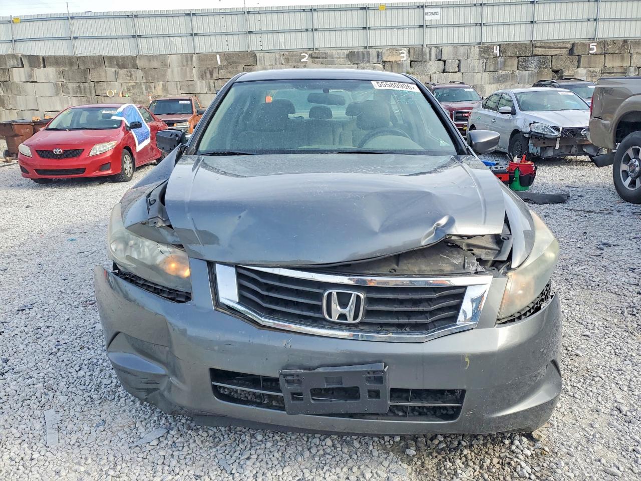 2010 Honda Accord Lx Gray vin: 1HGCP2F35AA065901