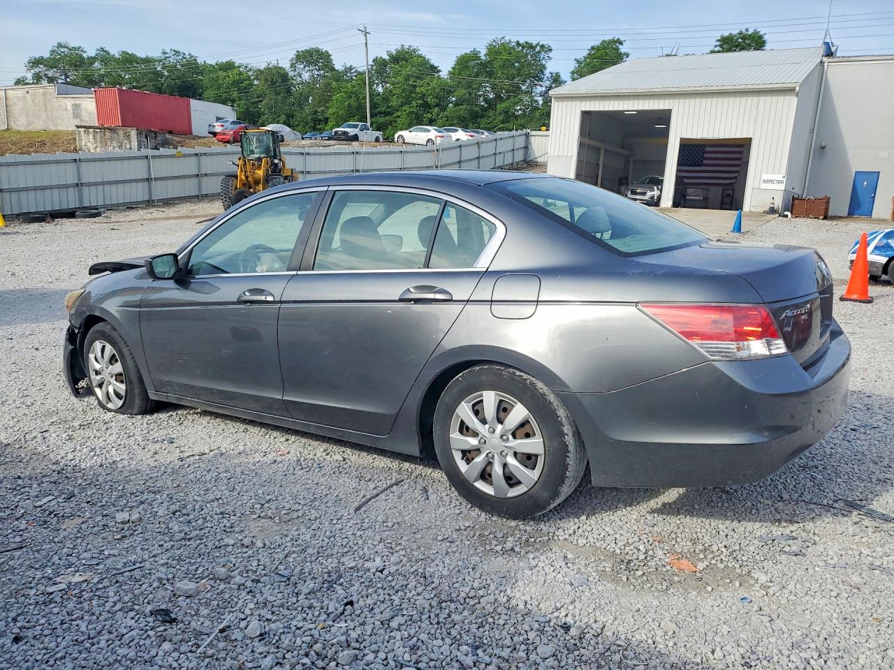 2010 Honda Accord Lx Gray vin: 1HGCP2F35AA065901