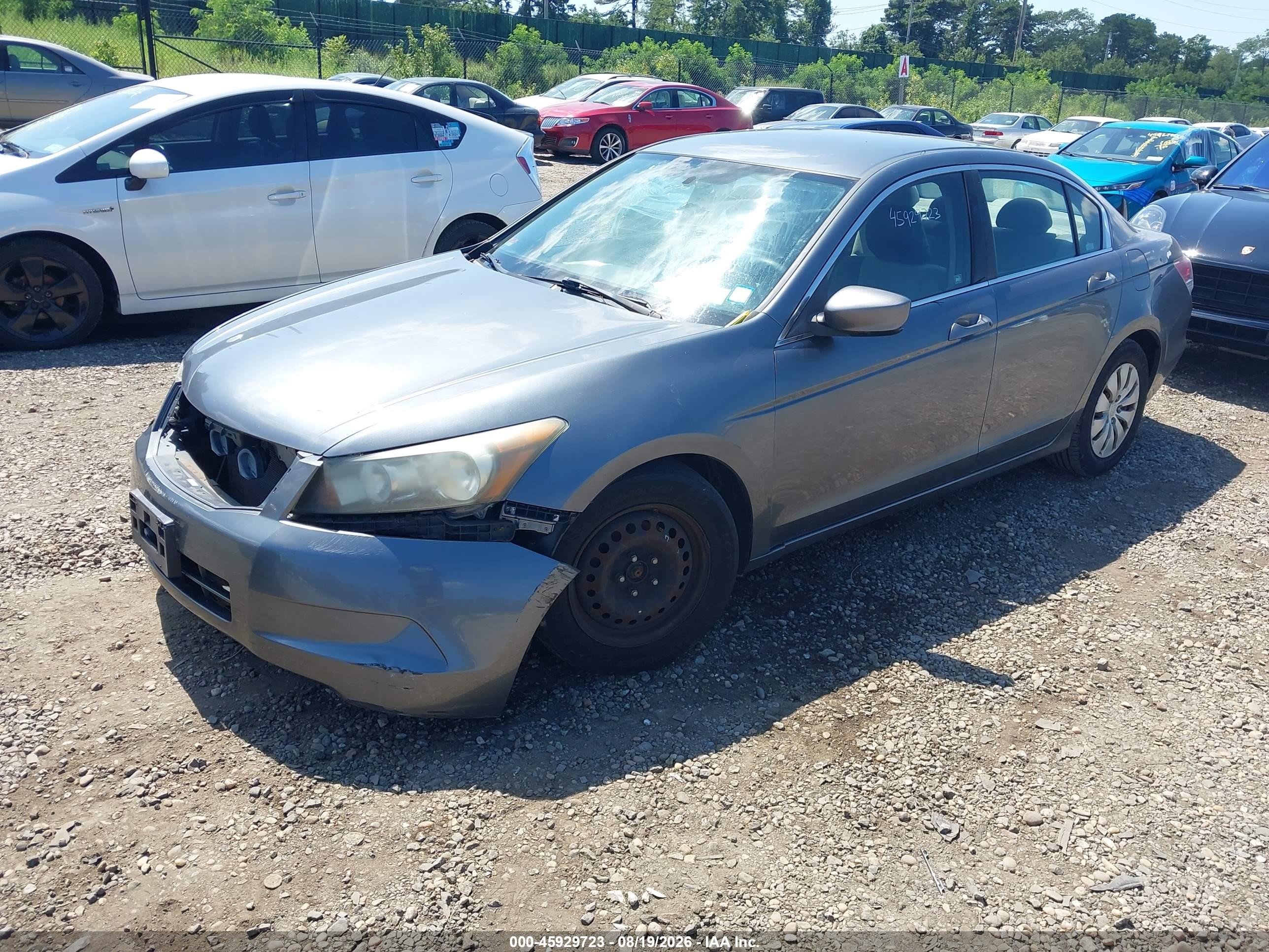 2010 Honda Accord 2.4 Lx Gray vin: 1HGCP2F35AA066692