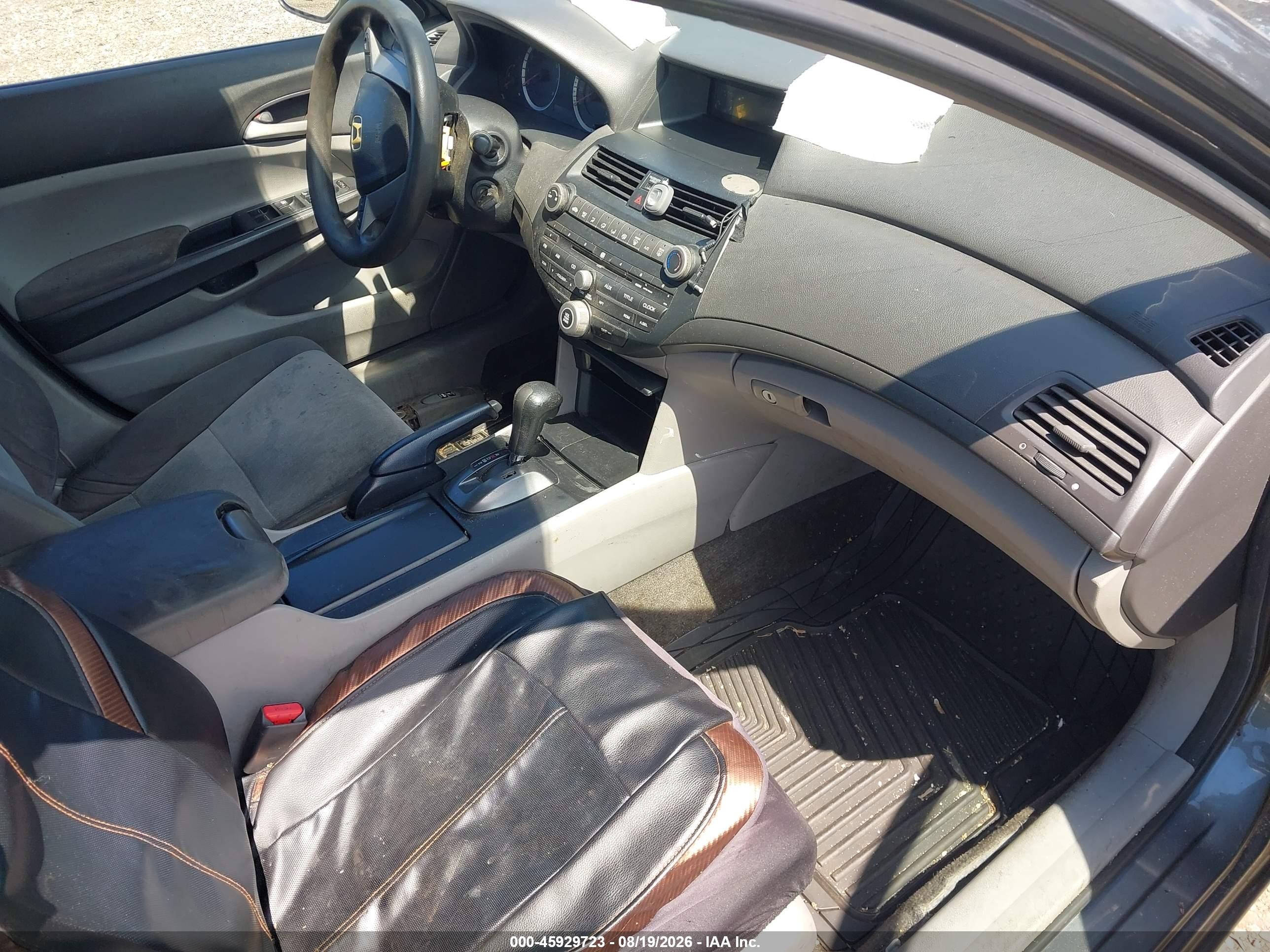 2010 Honda Accord 2.4 Lx Gray vin: 1HGCP2F35AA066692