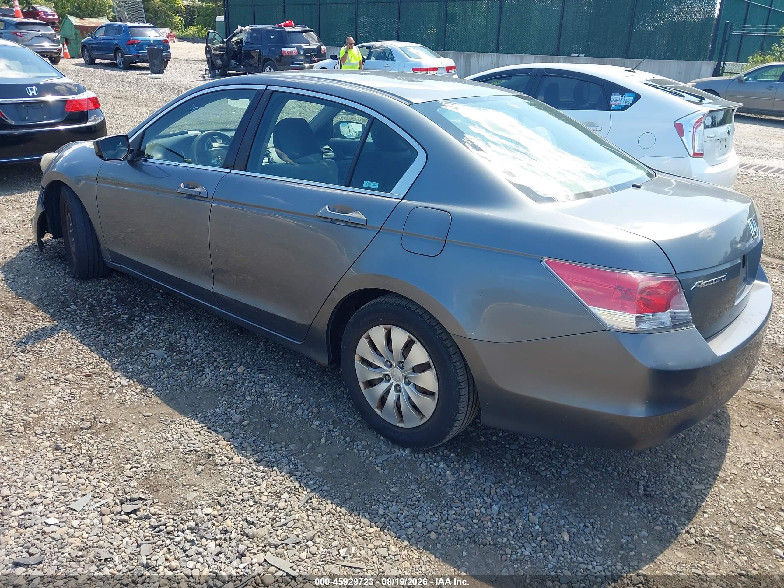 2010 Honda Accord 2.4 Lx Gray vin: 1HGCP2F35AA066692