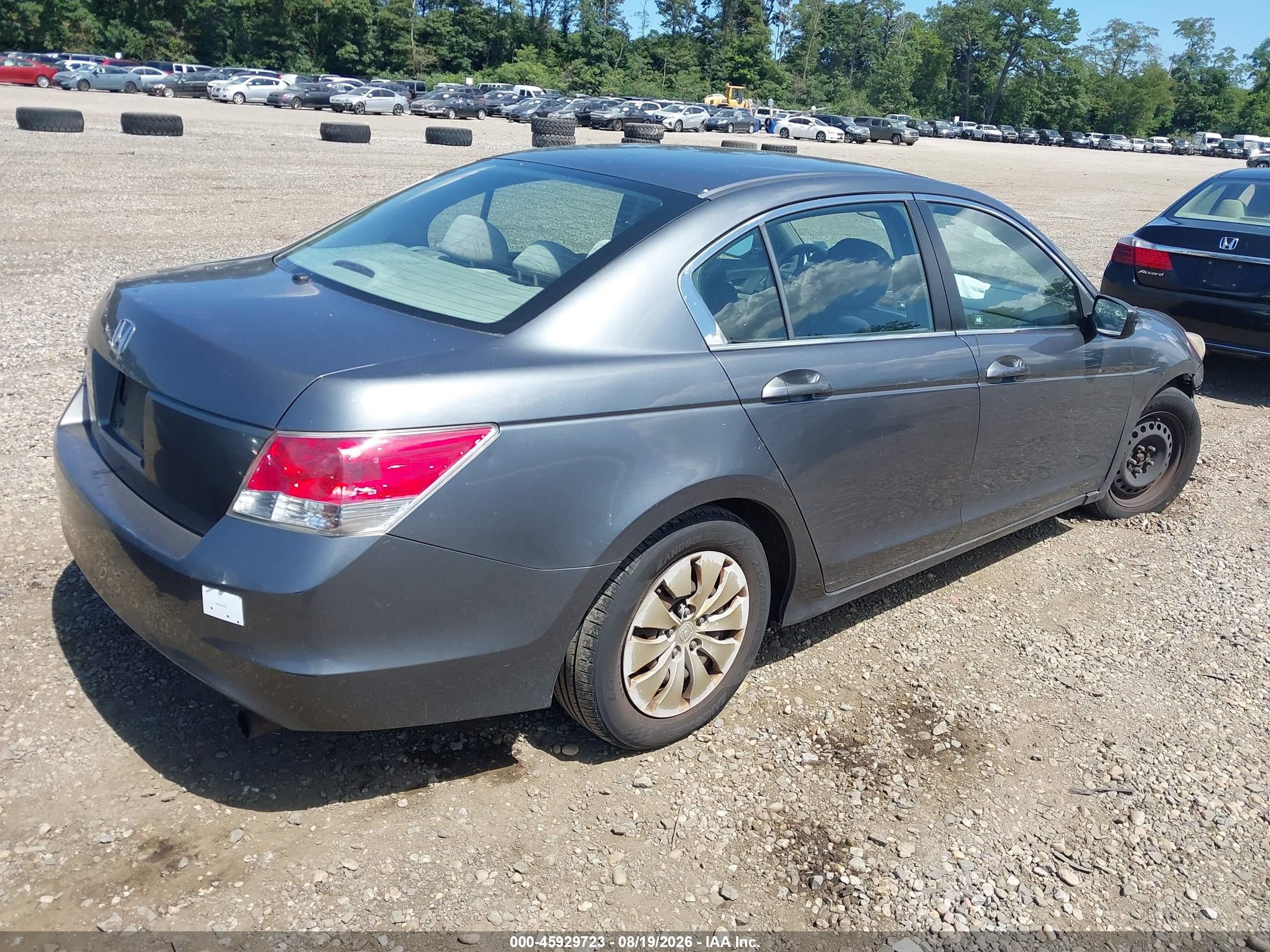 2010 Honda Accord 2.4 Lx Gray vin: 1HGCP2F35AA066692