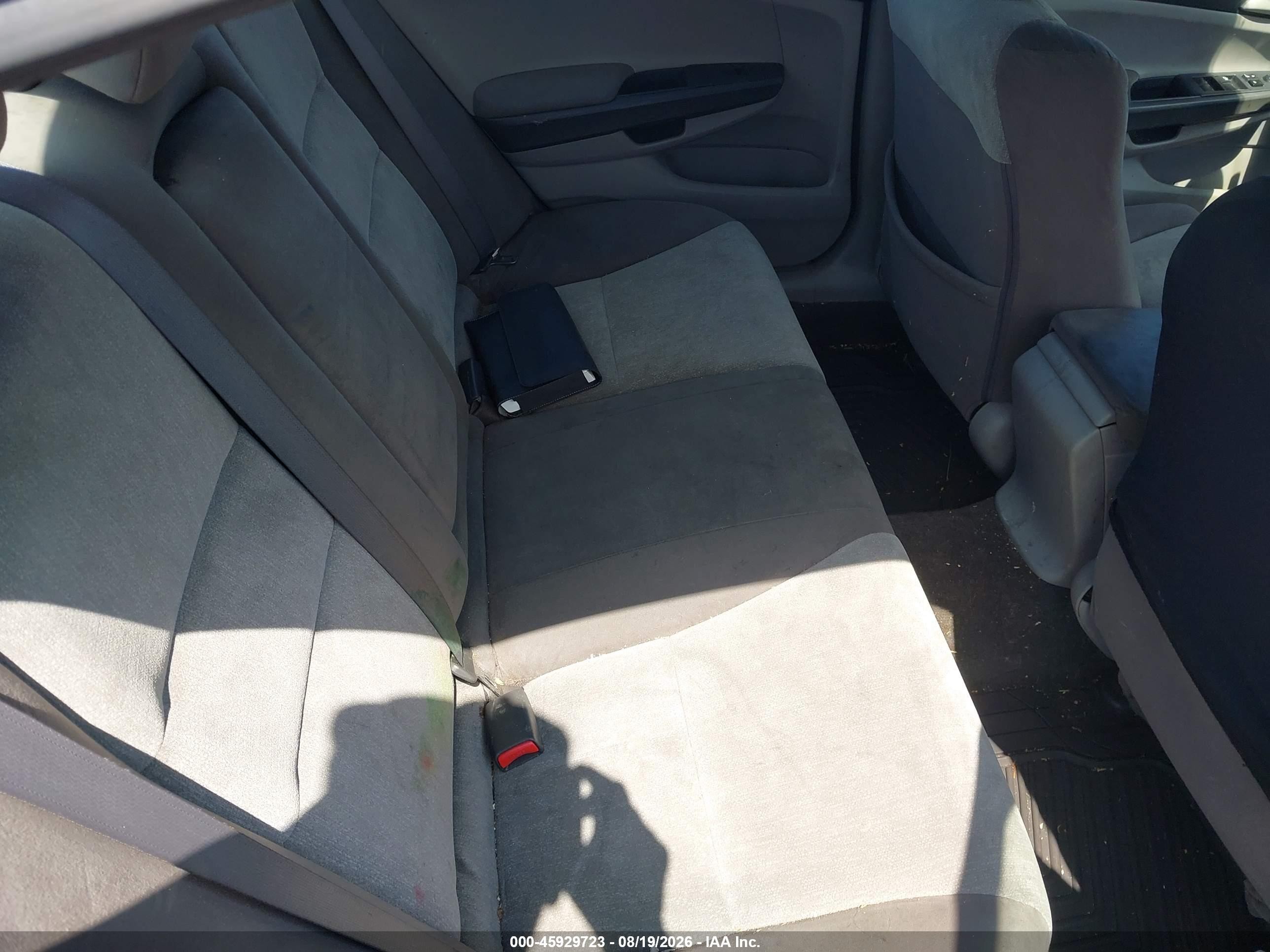 2010 Honda Accord 2.4 Lx Gray vin: 1HGCP2F35AA066692