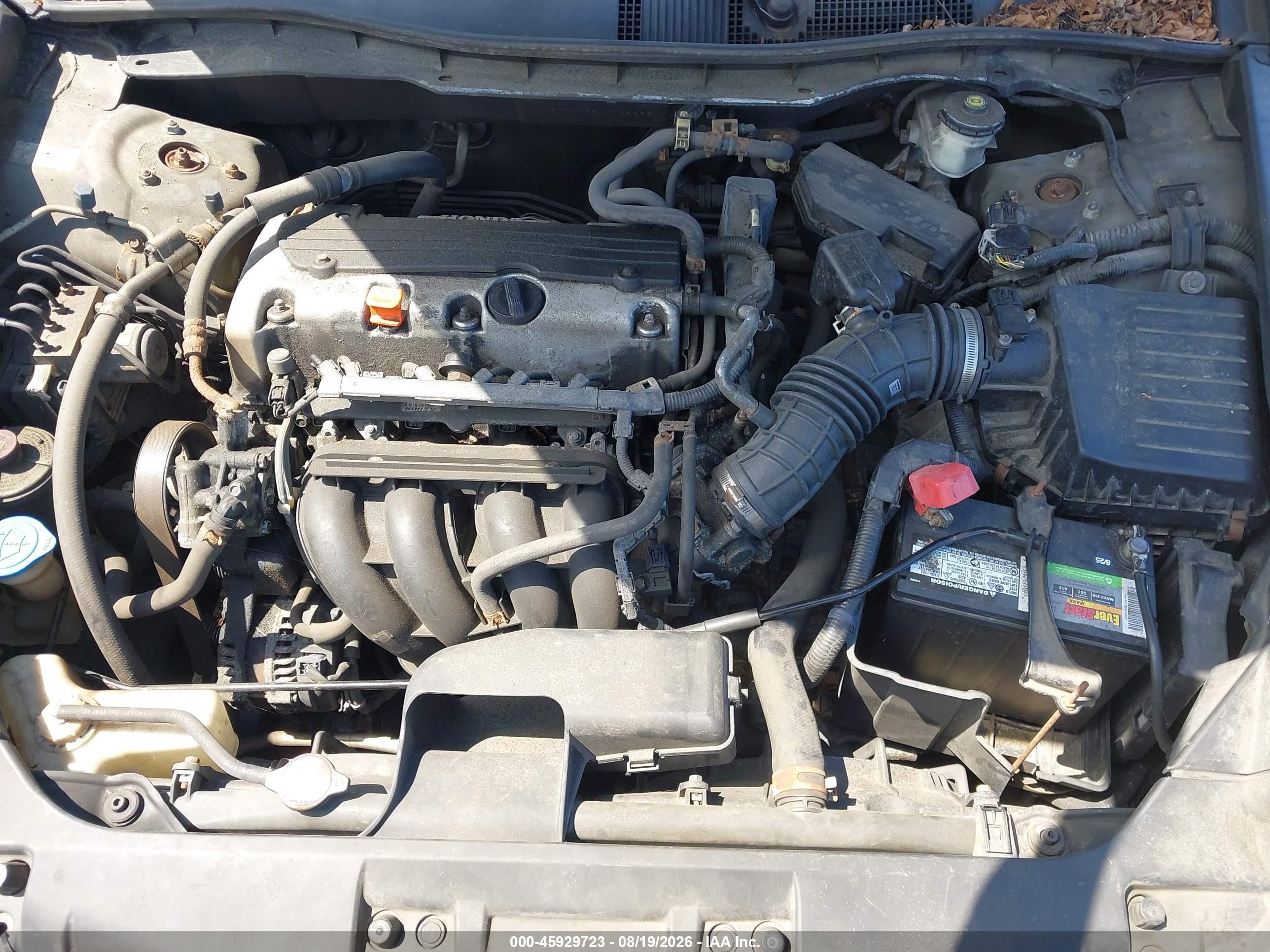 2010 Honda Accord 2.4 Lx Gray vin: 1HGCP2F35AA066692