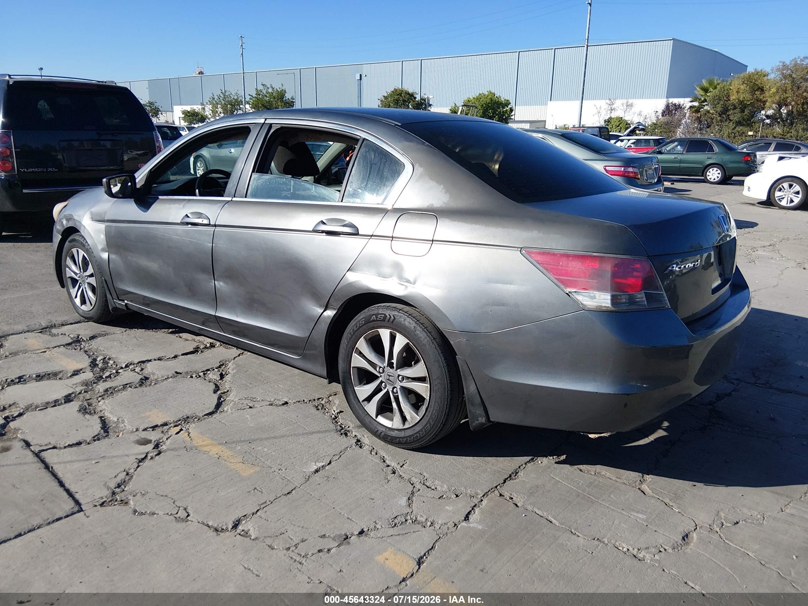 2010 Honda Accord 2.4 Lx Gray vin: 1HGCP2F35AA067275
