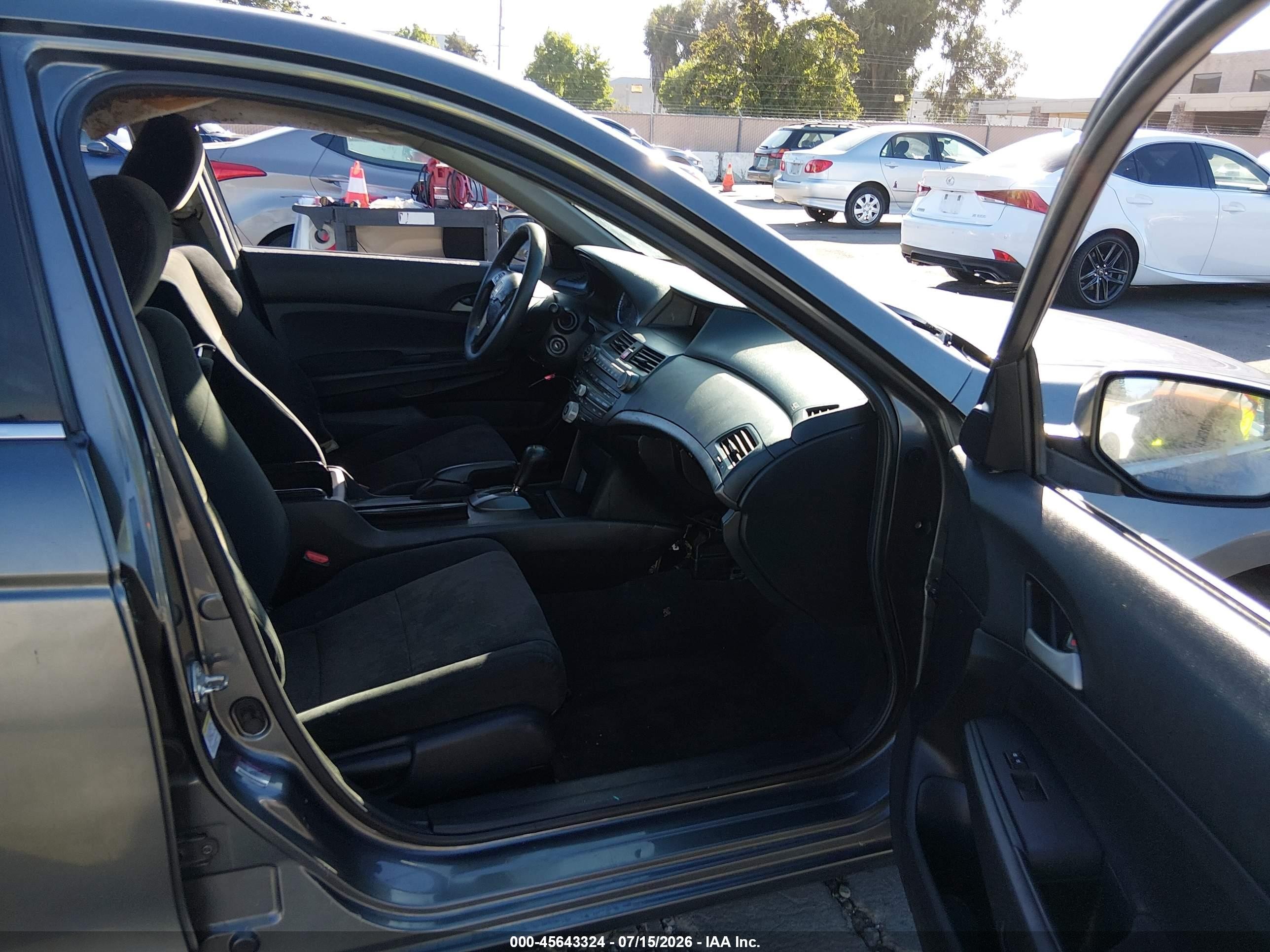 2010 Honda Accord 2.4 Lx Gray vin: 1HGCP2F35AA067275