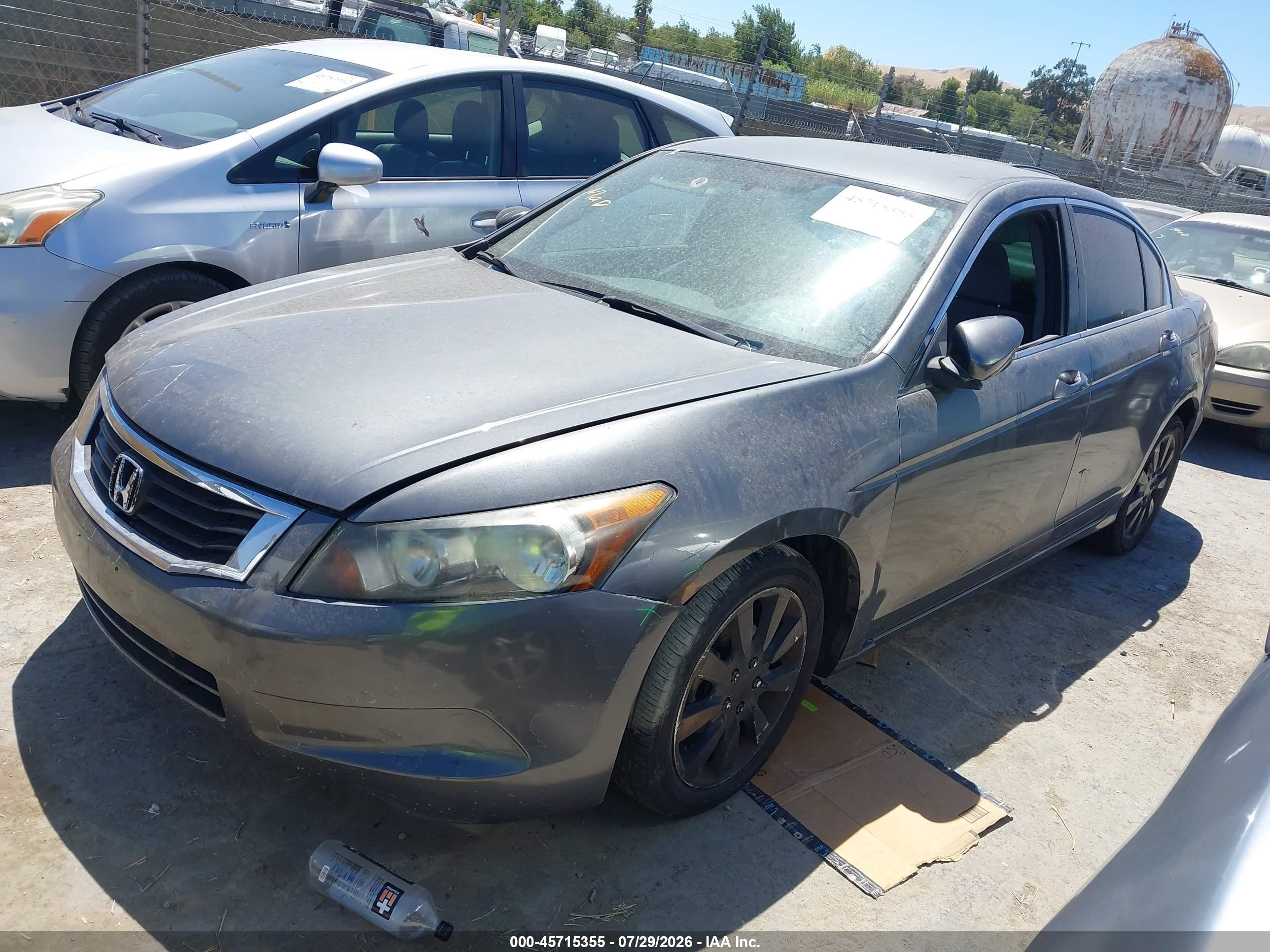 2010 Honda Accord 2.4 Lx Gray vin: 1HGCP2F35AA073240