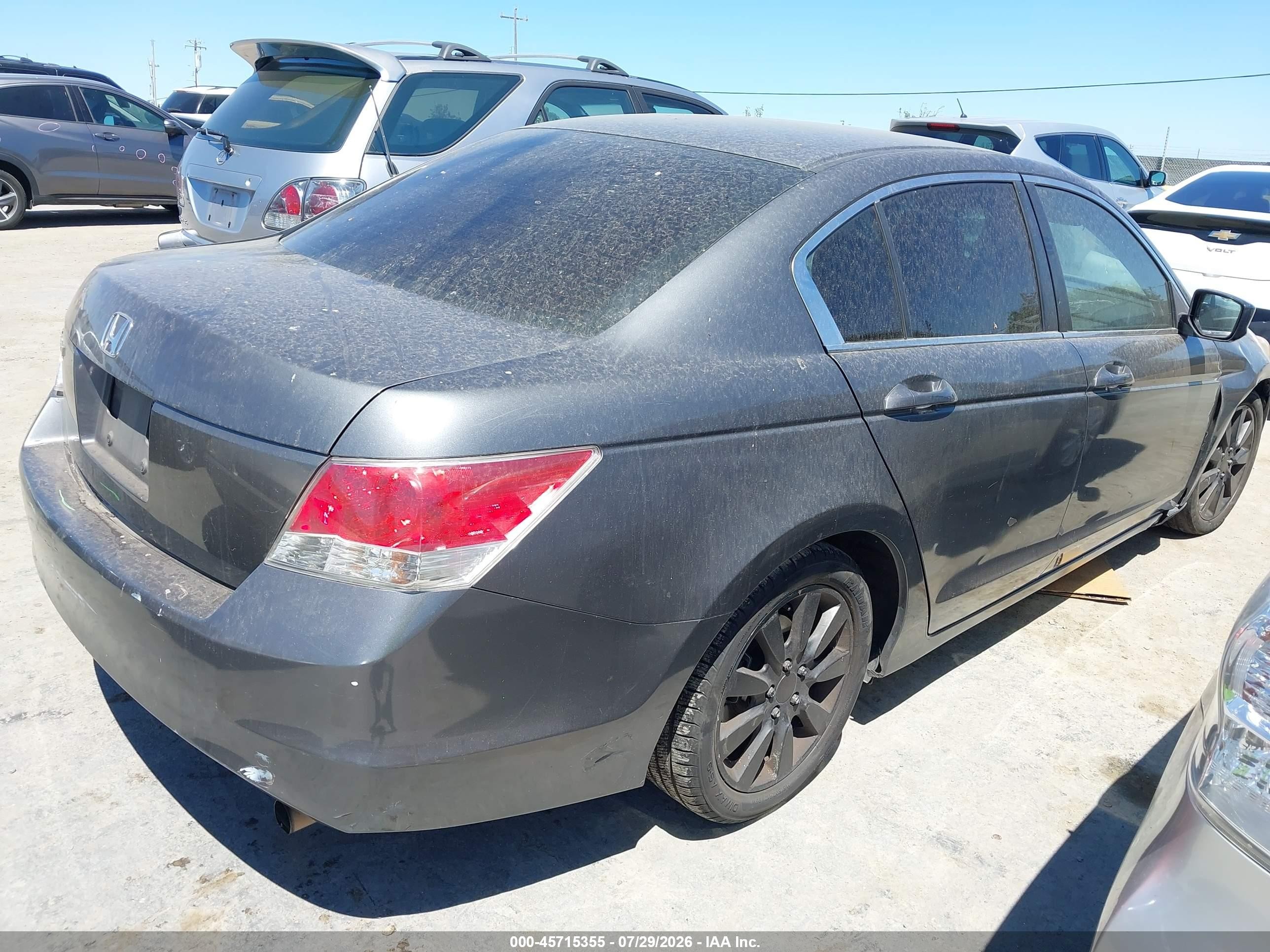 2010 Honda Accord 2.4 Lx Gray vin: 1HGCP2F35AA073240