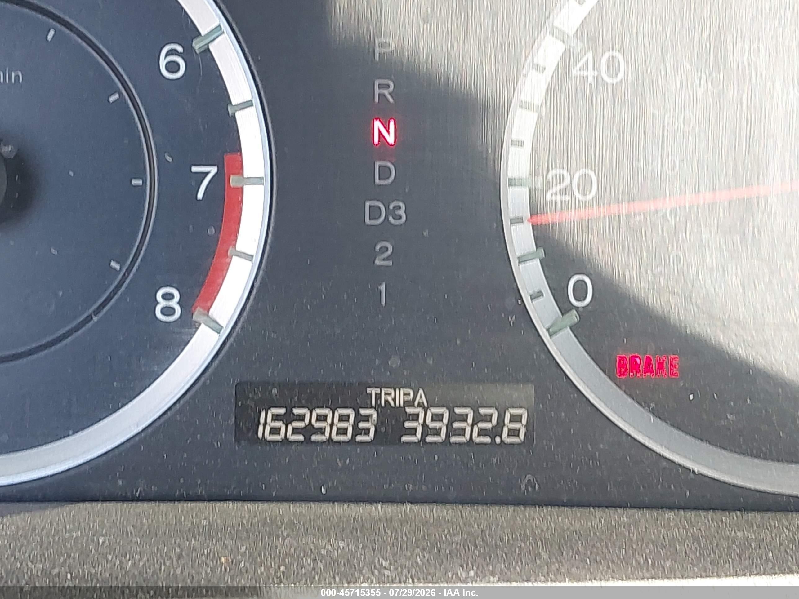 2010 Honda Accord 2.4 Lx Gray vin: 1HGCP2F35AA073240