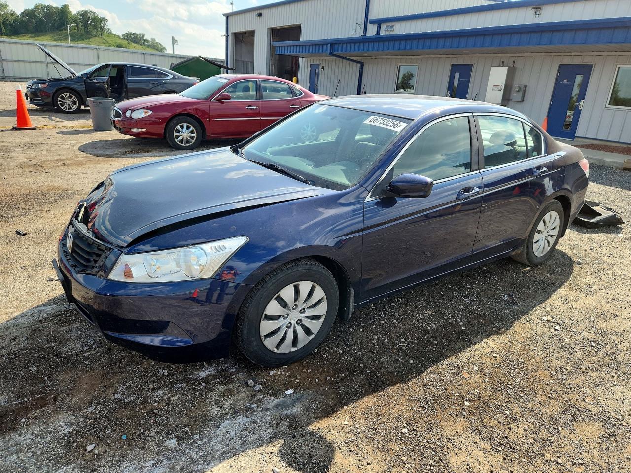 2010 Honda Accord Lx Синий vin: 1HGCP2F35AA085887