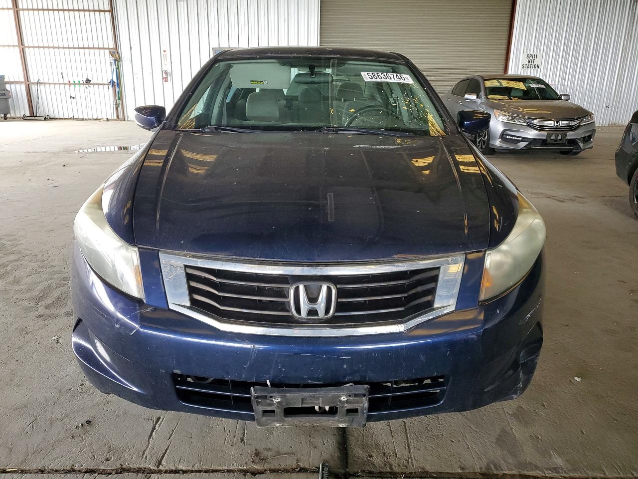 2010 Honda Accord Lx Blue vin: 1HGCP2F35AA088918
