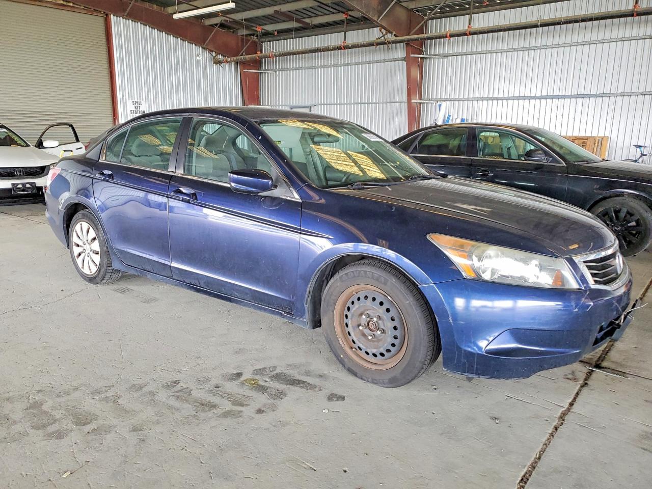 2010 Honda Accord Lx Blue vin: 1HGCP2F35AA088918