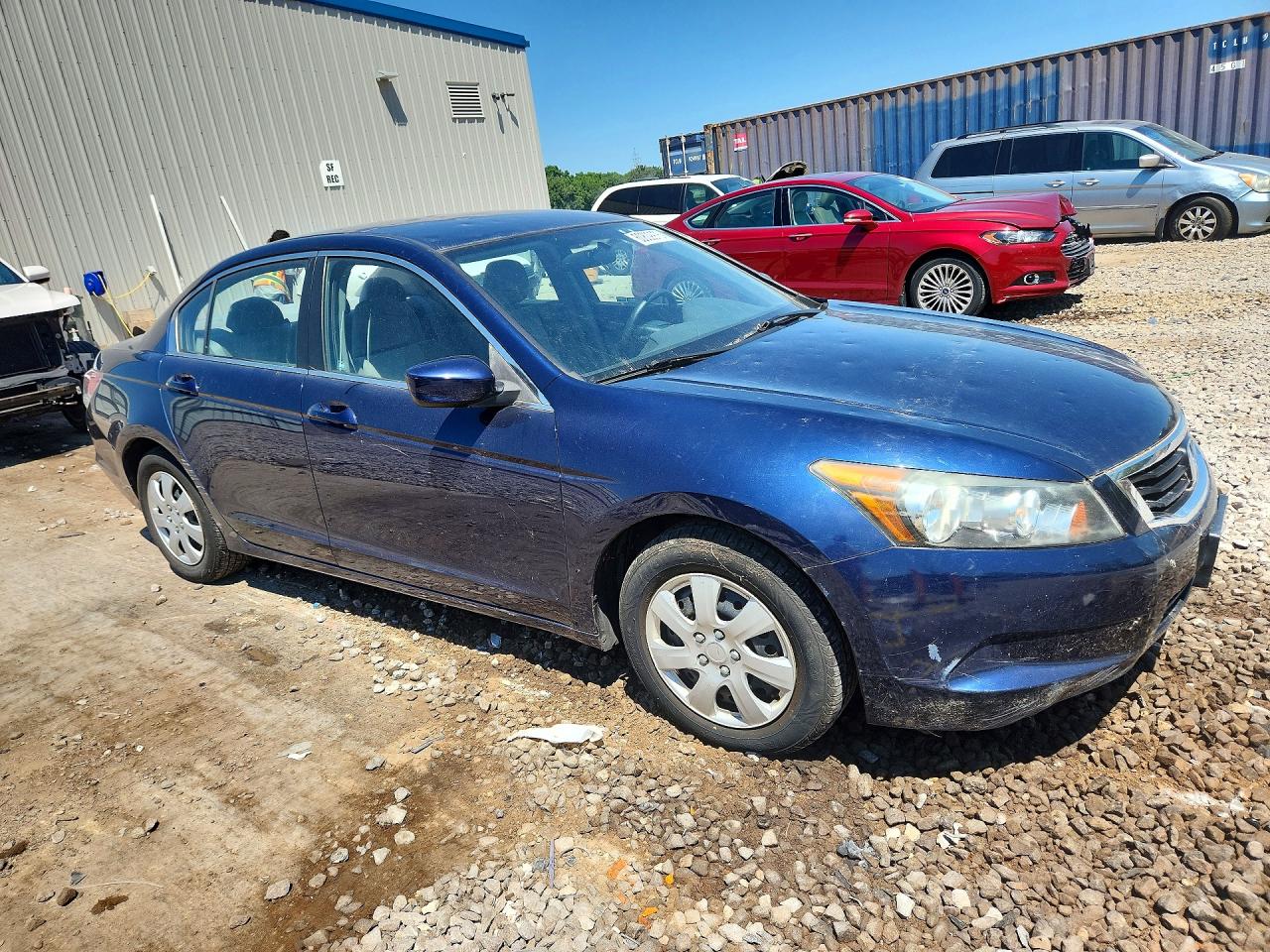 2010 Honda Accord Lx Синий vin: 1HGCP2F35AA096033