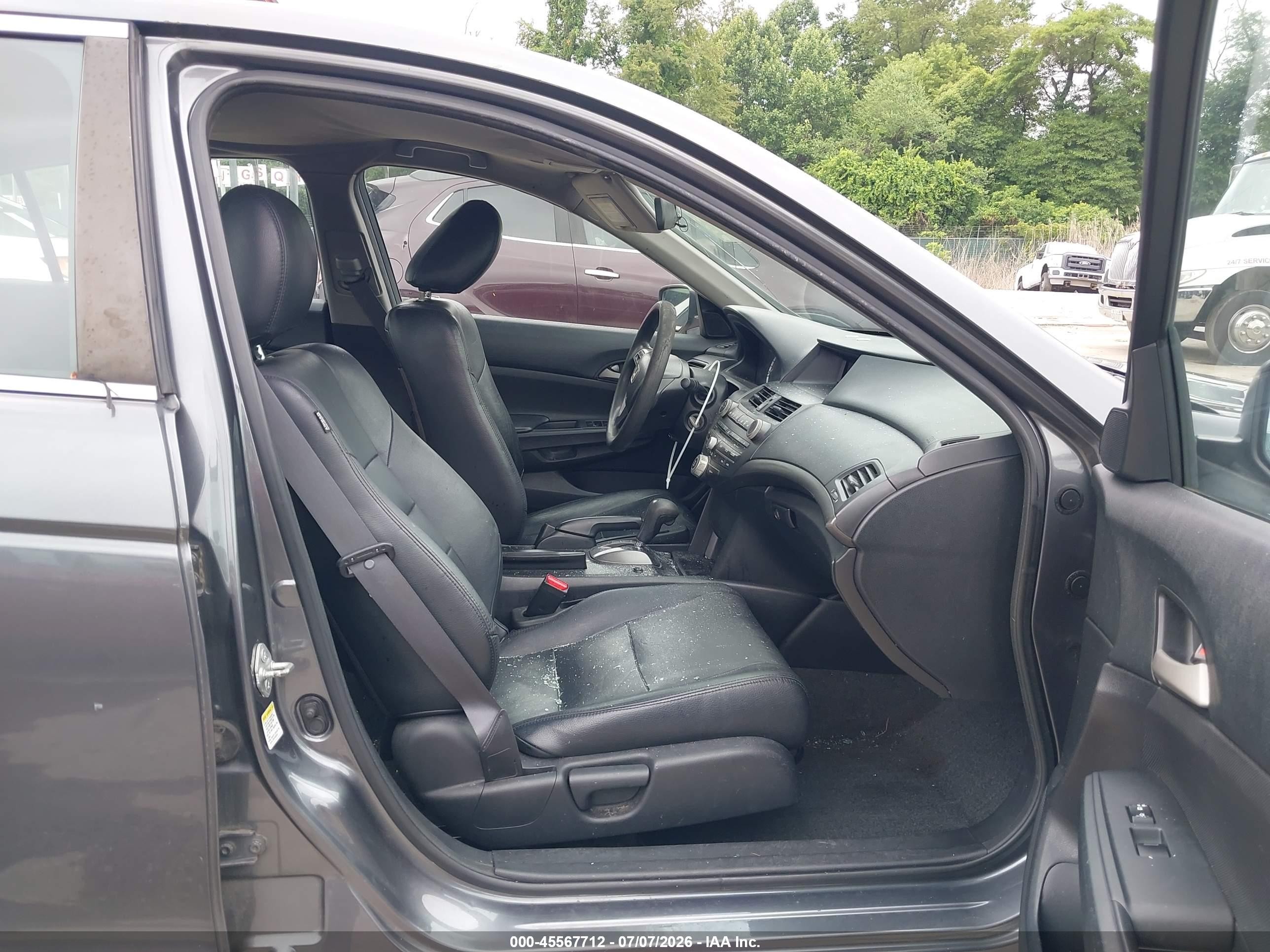 2010 Honda Accord 2.4 Lx Gray vin: 1HGCP2F35AA097408