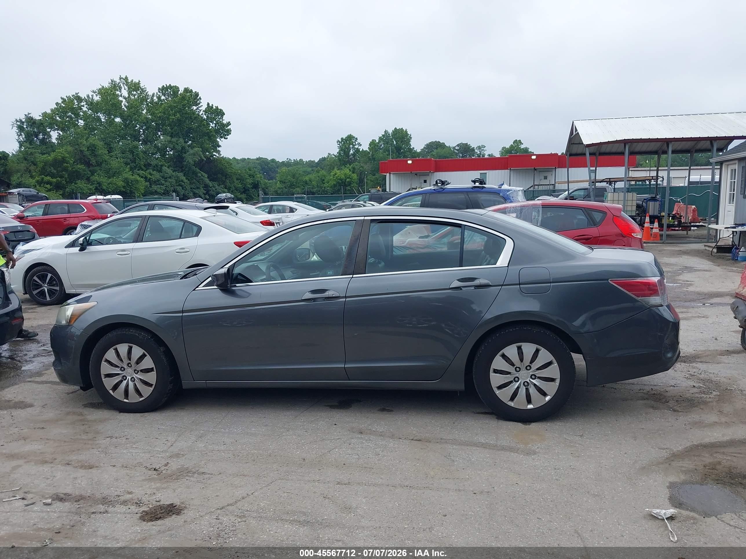 2010 Honda Accord 2.4 Lx Gray vin: 1HGCP2F35AA097408