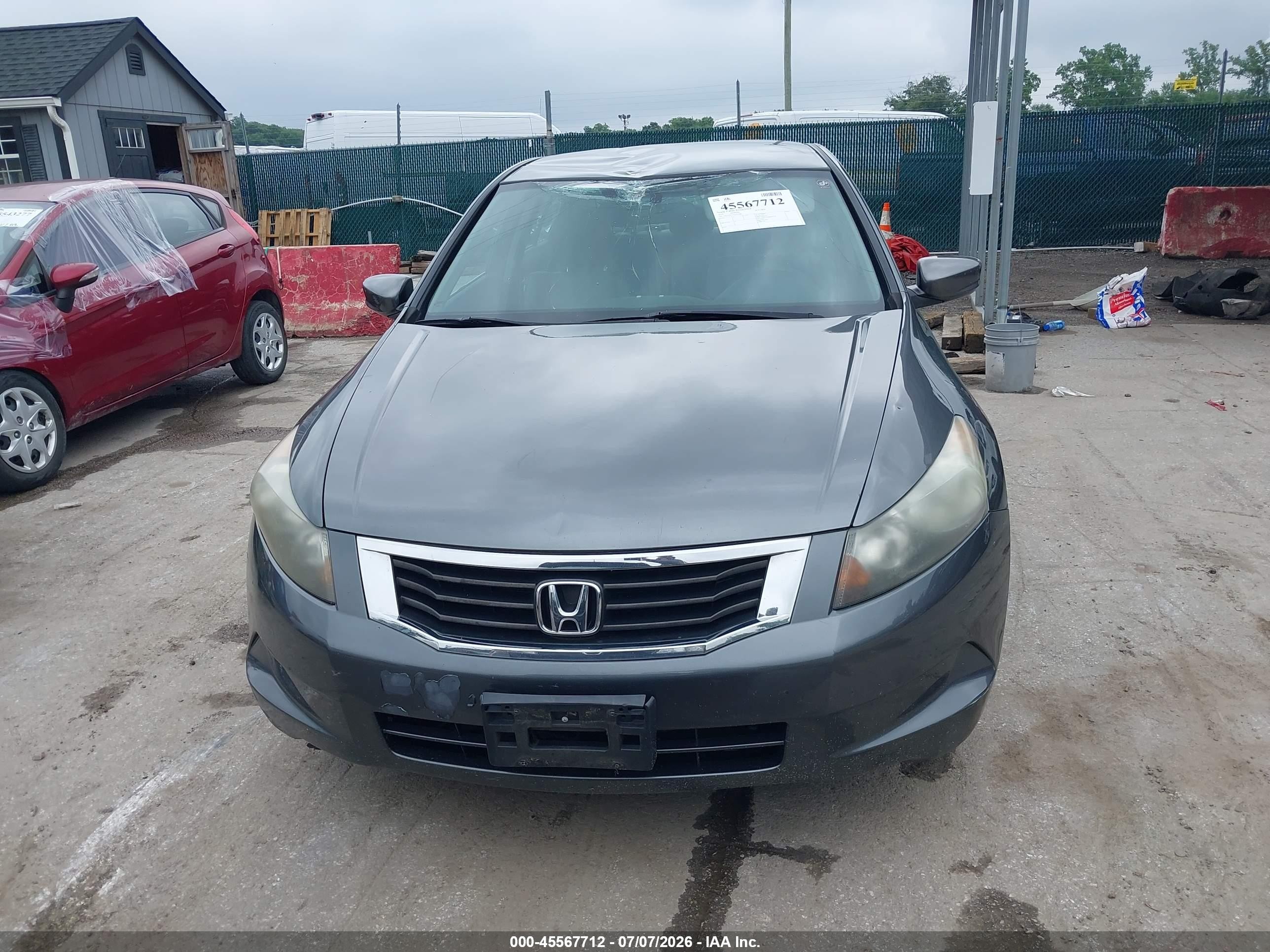 2010 Honda Accord 2.4 Lx Gray vin: 1HGCP2F35AA097408
