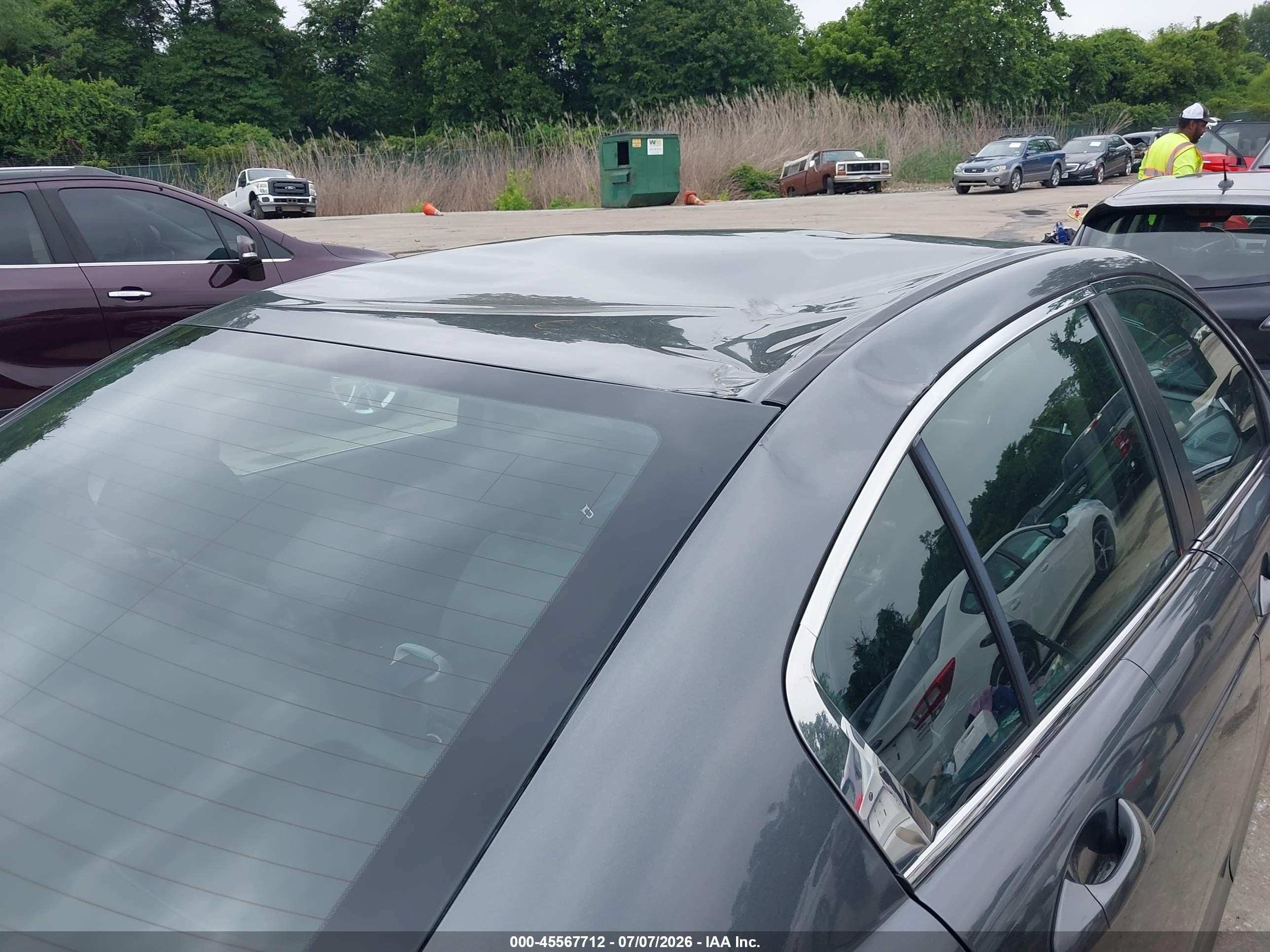 2010 Honda Accord 2.4 Lx Gray vin: 1HGCP2F35AA097408