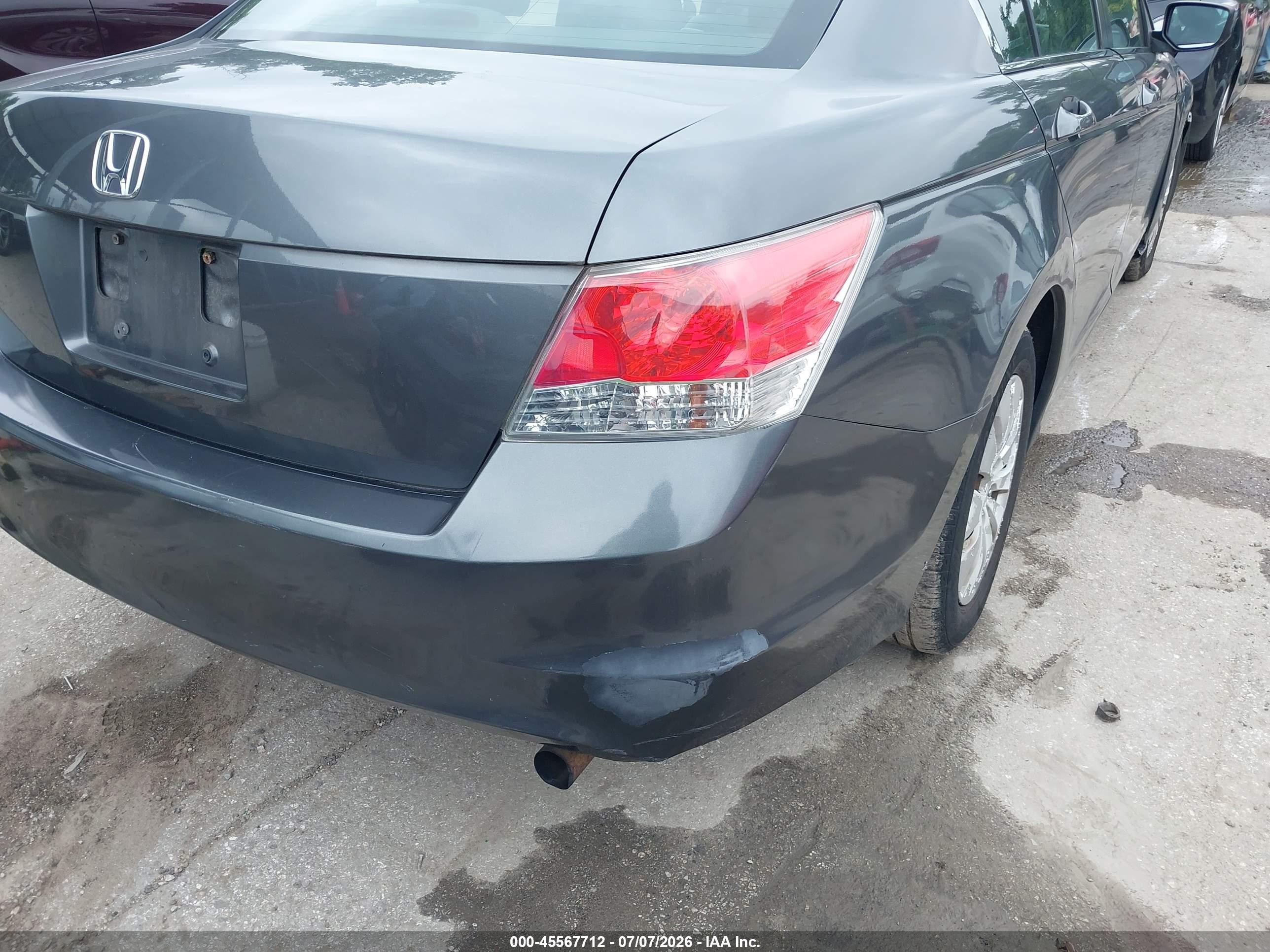 2010 Honda Accord 2.4 Lx Gray vin: 1HGCP2F35AA097408