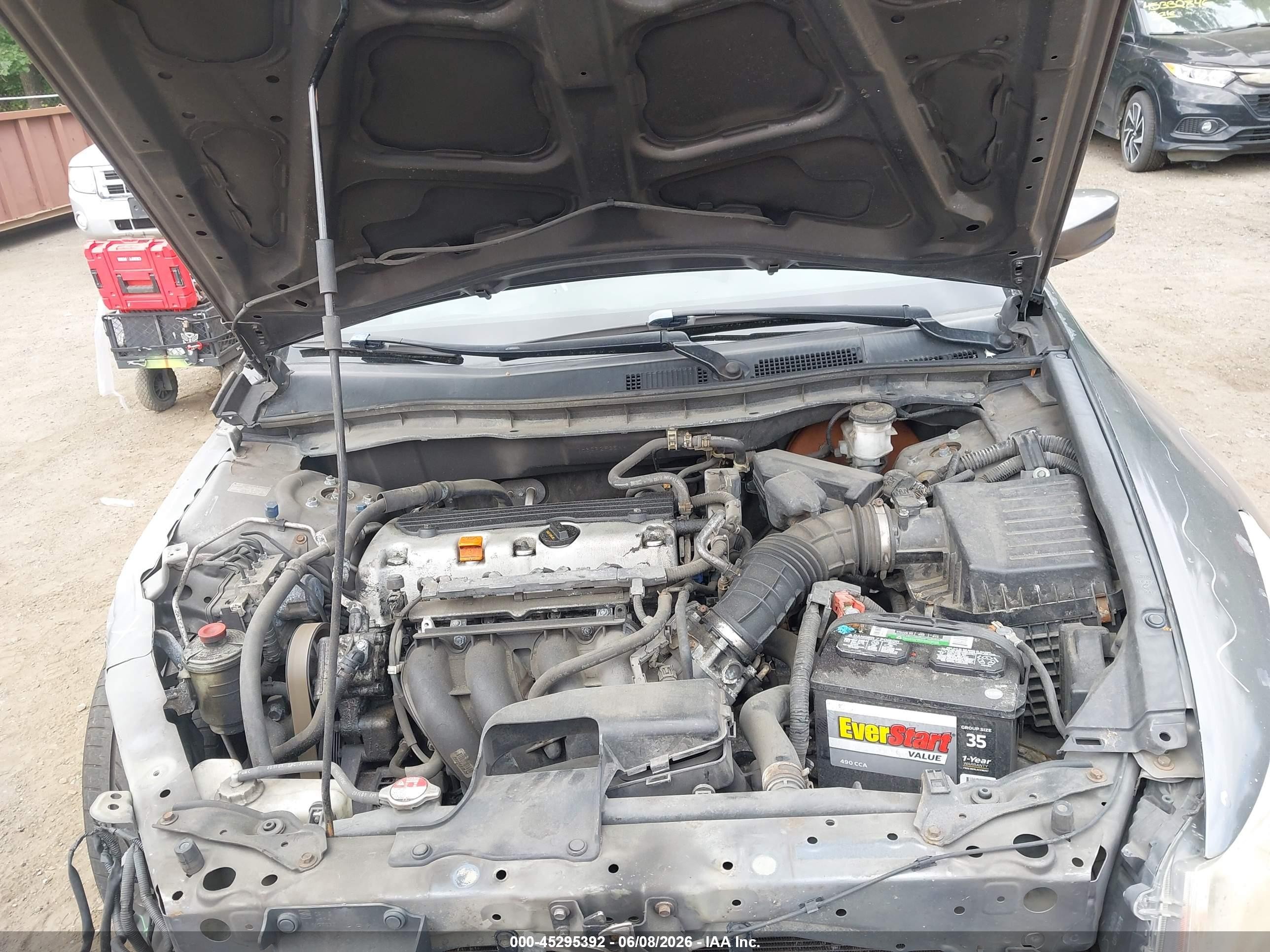 2010 Honda Accord 2.4 Lx Silver vin: 1HGCP2F35AA110416