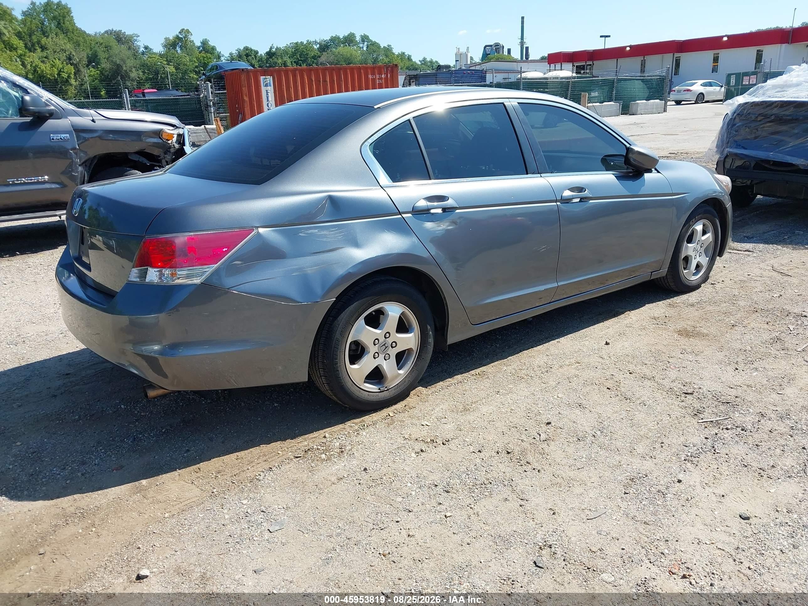 2010 Honda Accord 2.4 Lx Gray vin: 1HGCP2F35AA120606