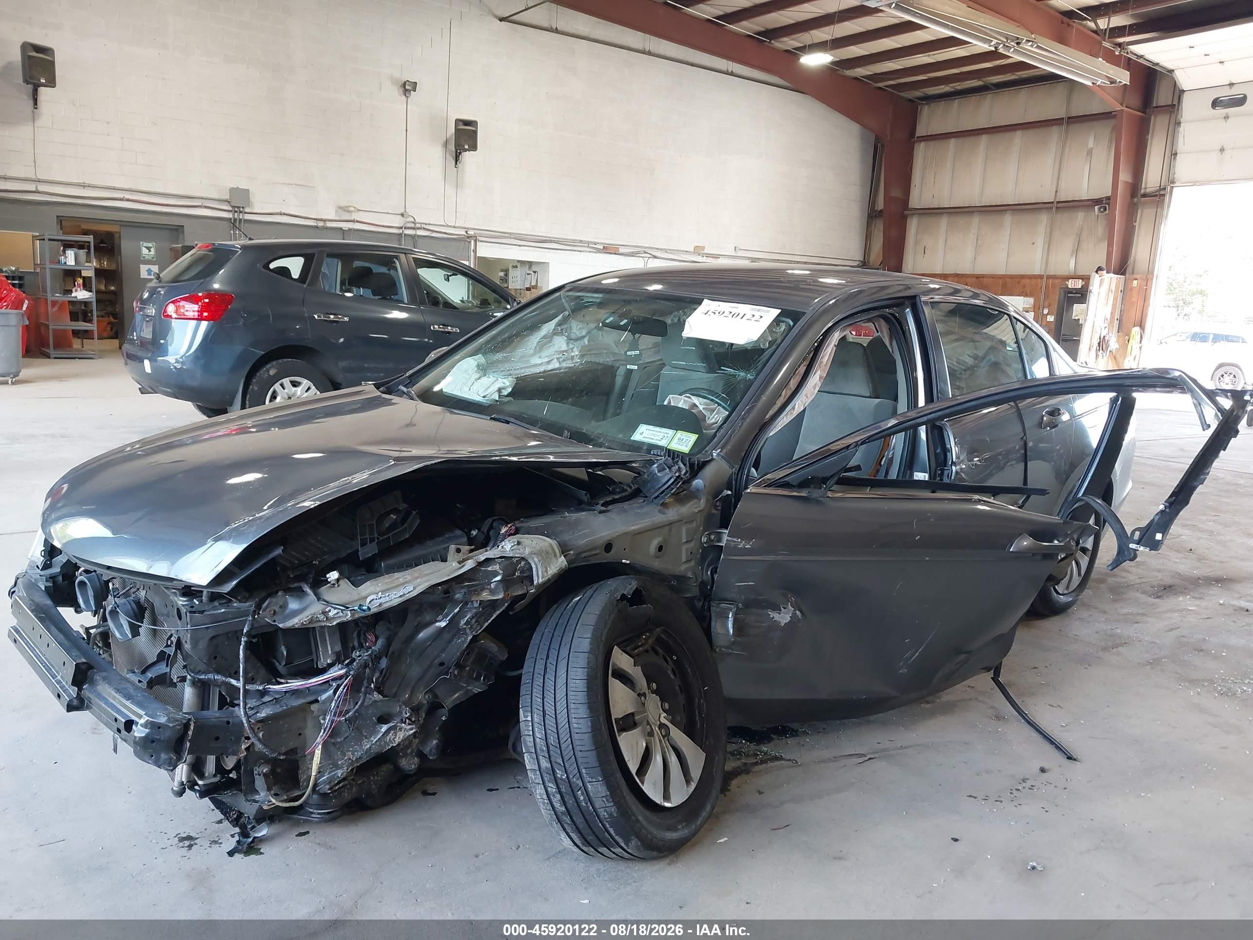 2010 Honda Accord 2.4 Lx Gray vin: 1HGCP2F35AA131850