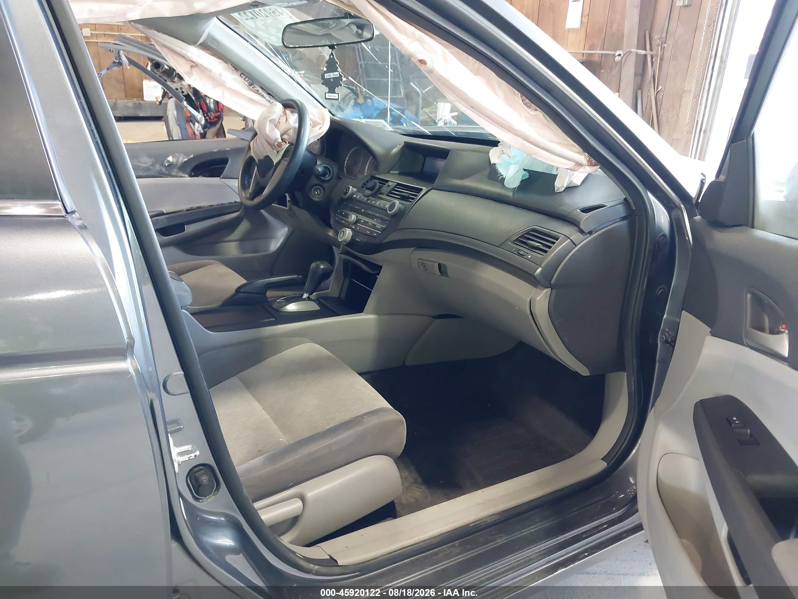 2010 Honda Accord 2.4 Lx Gray vin: 1HGCP2F35AA131850