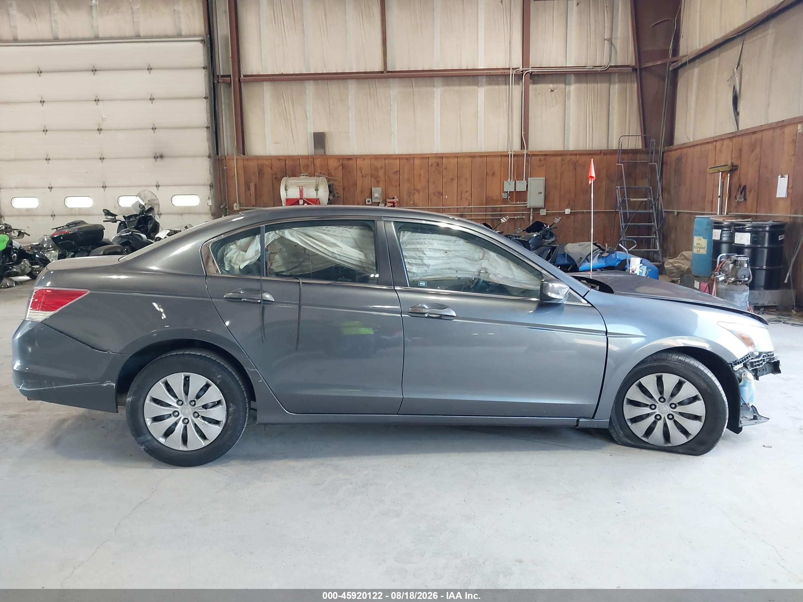 2010 Honda Accord 2.4 Lx Gray vin: 1HGCP2F35AA131850