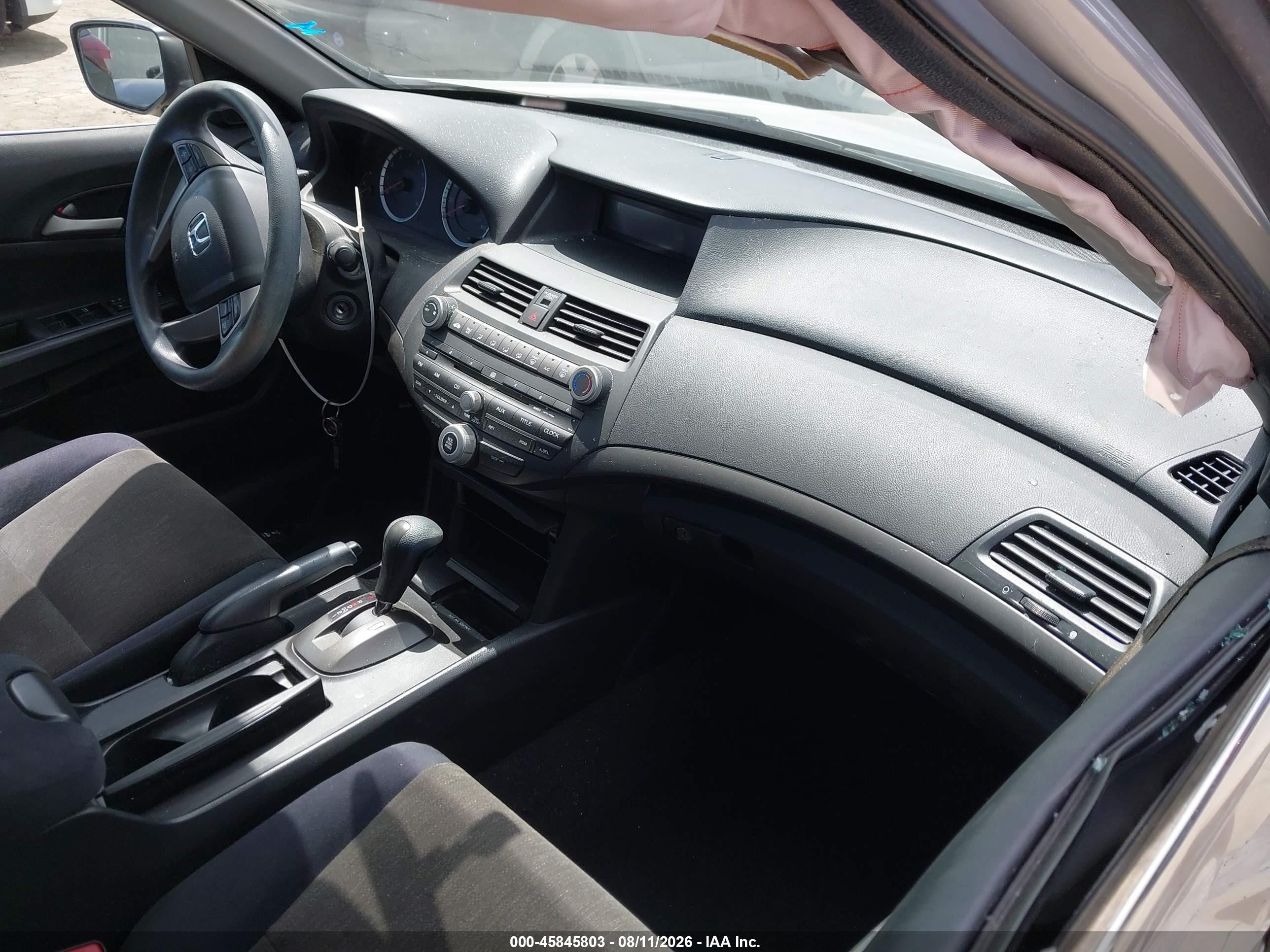2010 Honda Accord 2.4 Lx Silver vin: 1HGCP2F35AA139317
