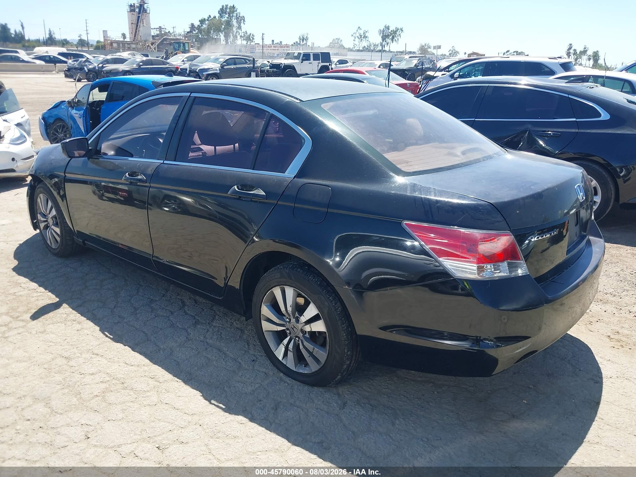 2010 Honda Accord 2.4 Lx Black vin: 1HGCP2F35AA145991