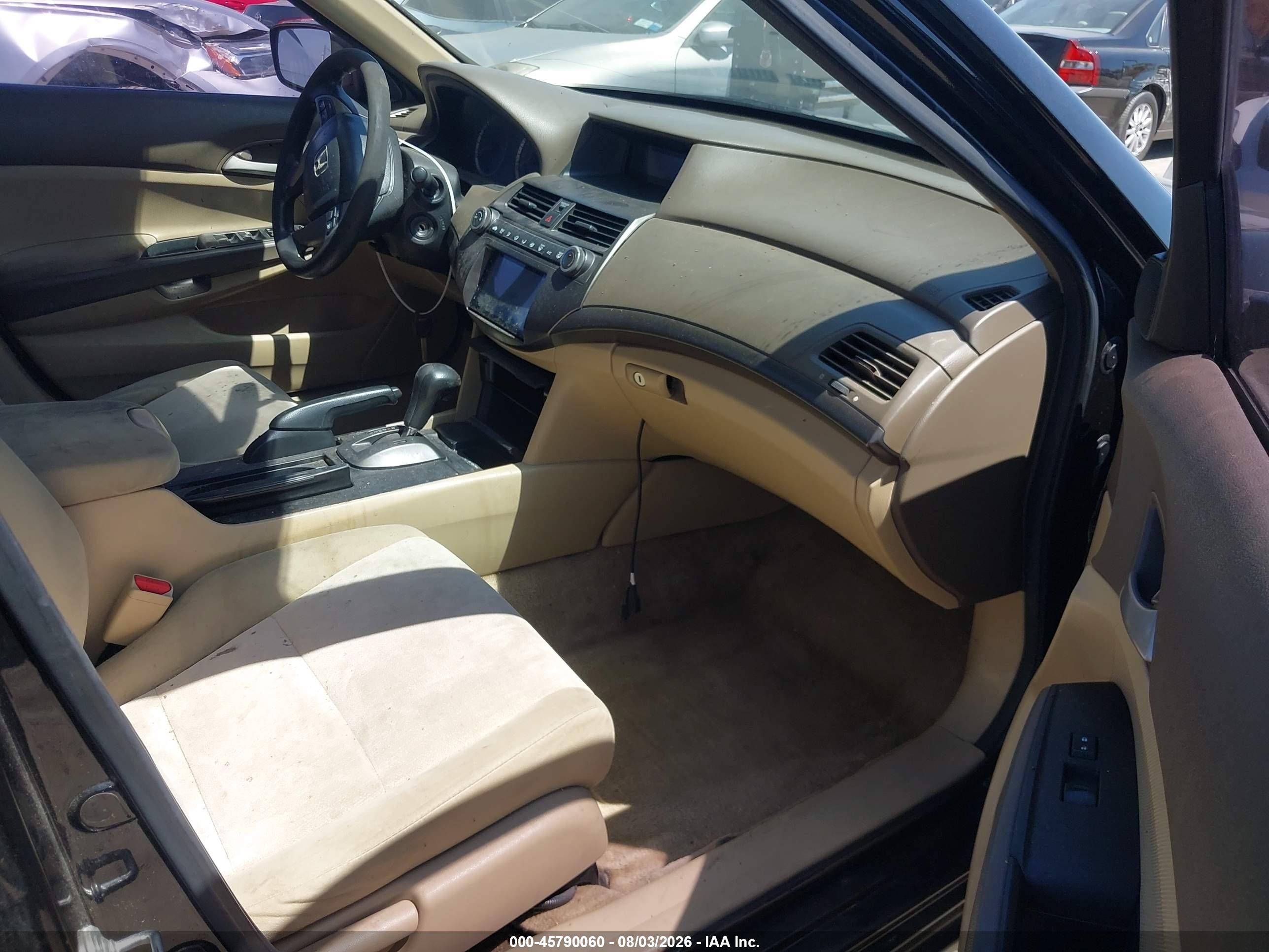 2010 Honda Accord 2.4 Lx Black vin: 1HGCP2F35AA145991