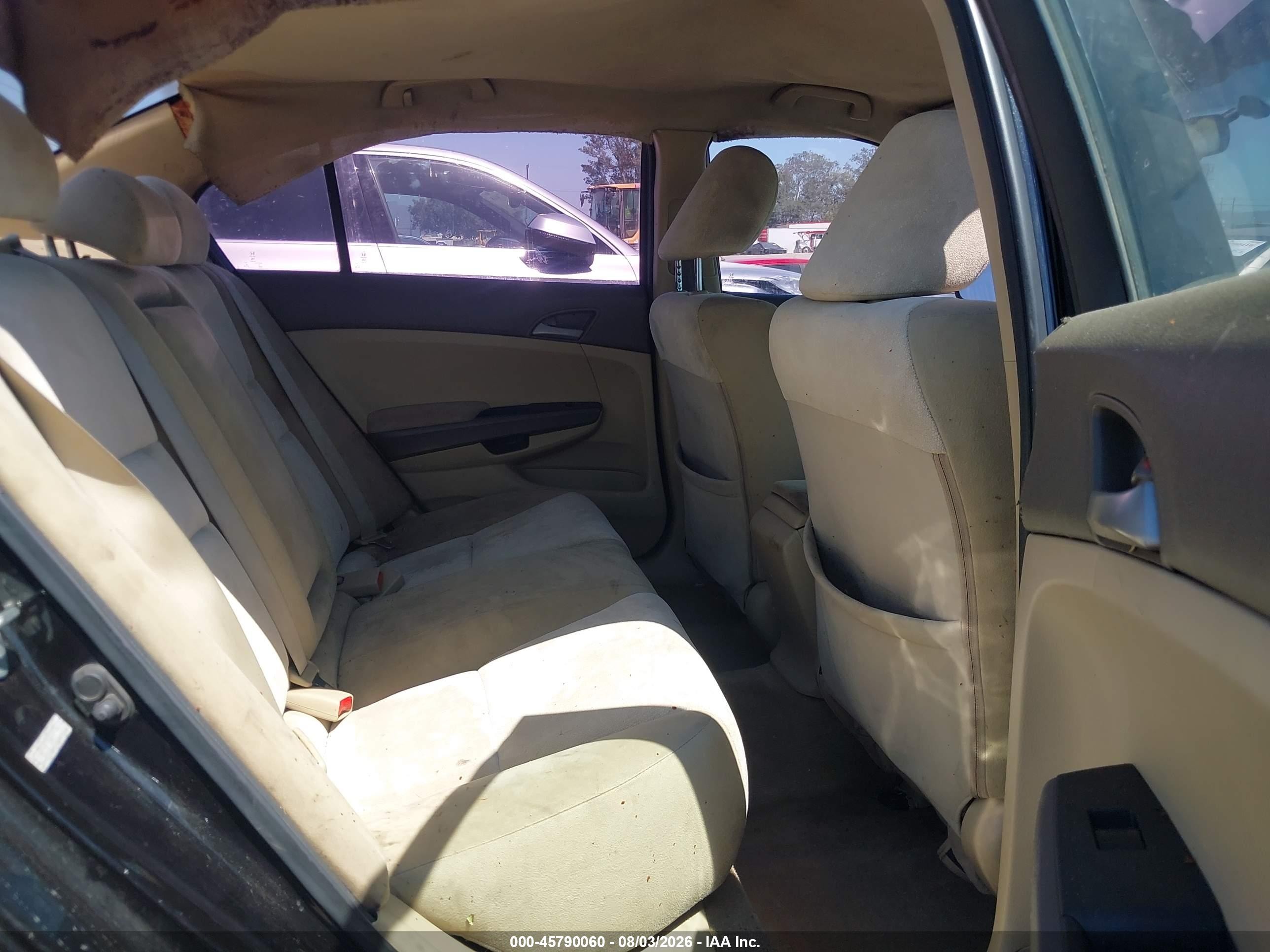 2010 Honda Accord 2.4 Lx Black vin: 1HGCP2F35AA145991